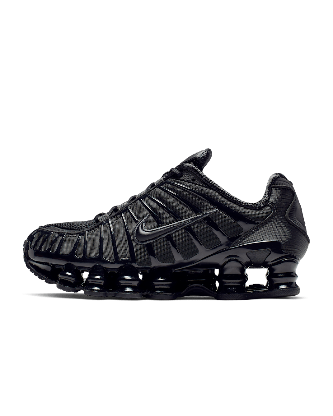 Nike Shox TL Women's Shoes - Black/Metallic Hematite/Max Orange/Black