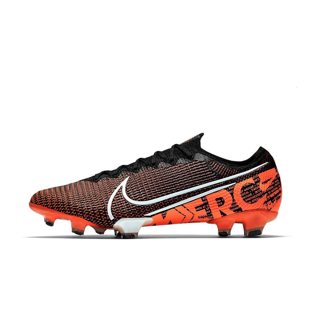 Nike Mercurial Vapor 13 Elite FG Firm-Ground Football Boot - Black/Hyper Crimson/White