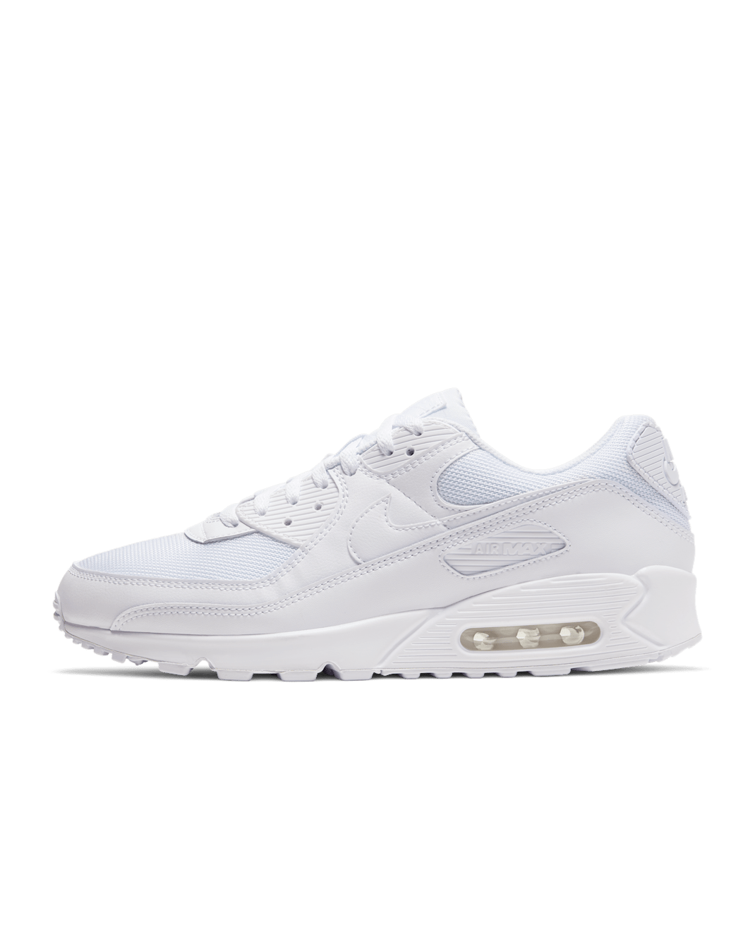 Sko Nike Air Max 90 för män - Vit/Vit/Wolf Grey/Vit