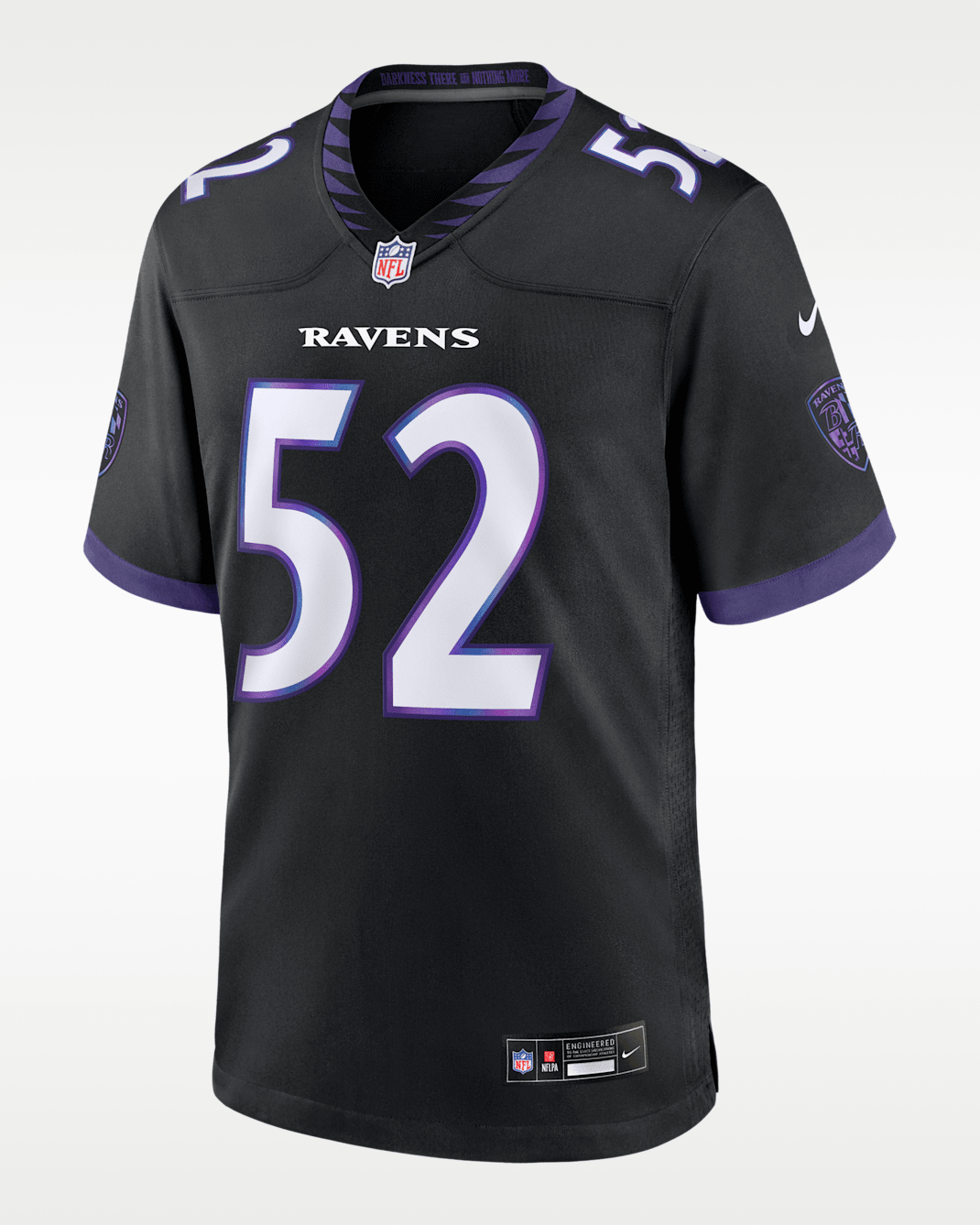 Мужское джерси Nike Ray Lewis Baltimore Ravens, черное
