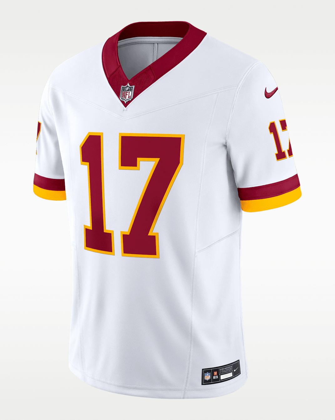 Мужское джерси Nike Terry McLaurin Washington Commanders Dri-FIT, белое