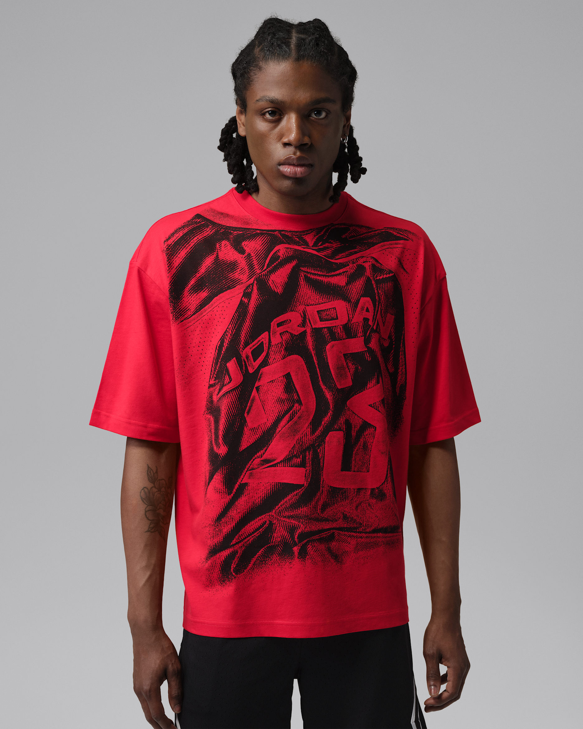 Playera Dri-FIT para hombre Jordan Sport - Rojo universitario/Negro