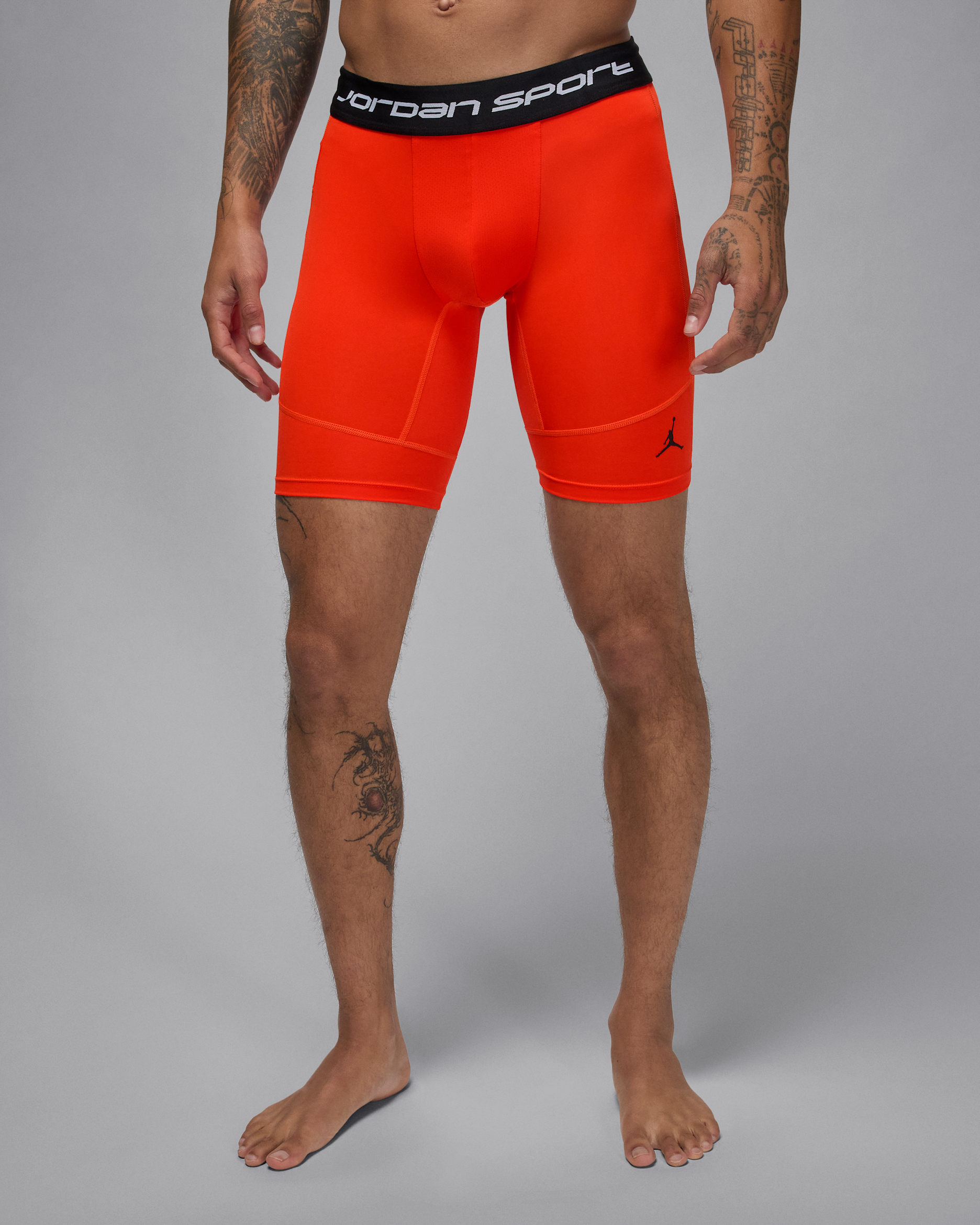 Jordan Sport Men's Dri-FIT Shorts - Team Orange