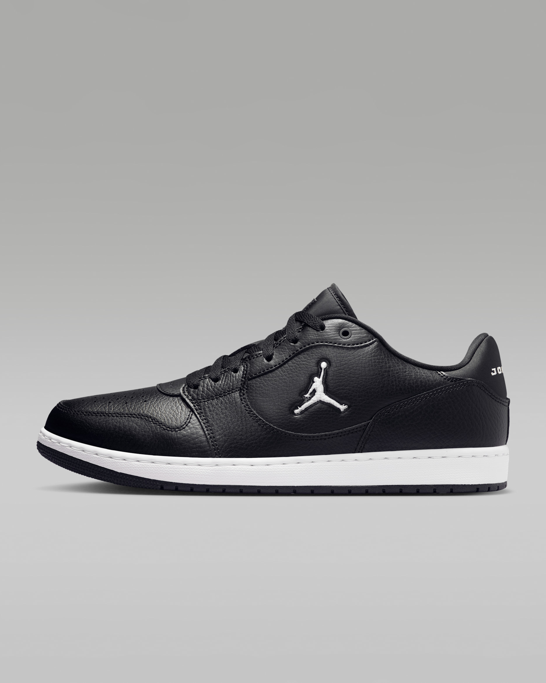 Jordan Court Connect Low Men's Shoes - Black/White