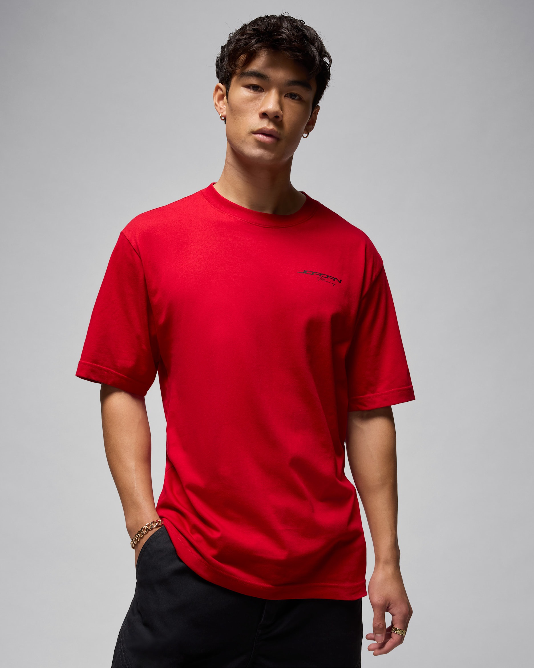 Jordan Men's T-Shirt - Gym Red/Black