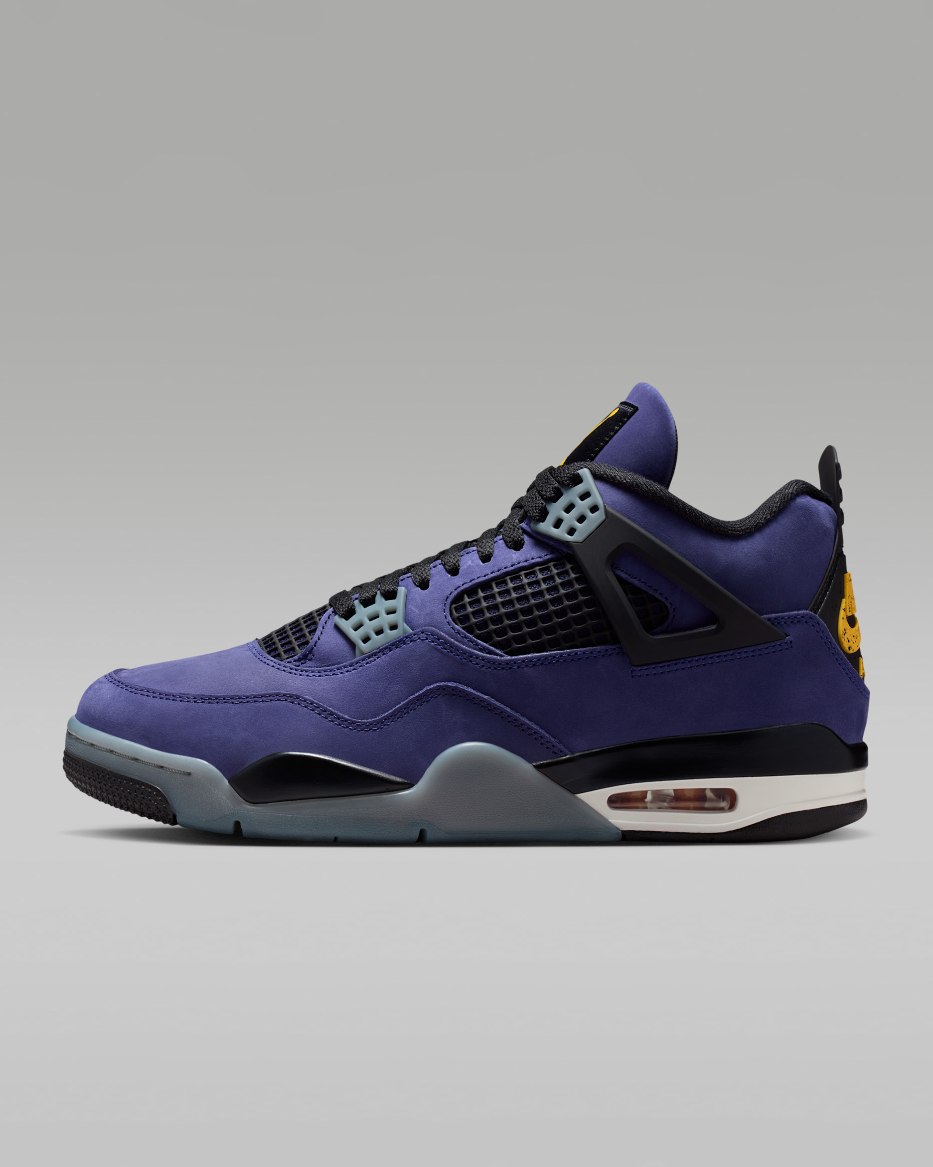 Air Jordan 4 Retro Men's Shoes - Imperial Purple/Multi-Color/Multi-Color