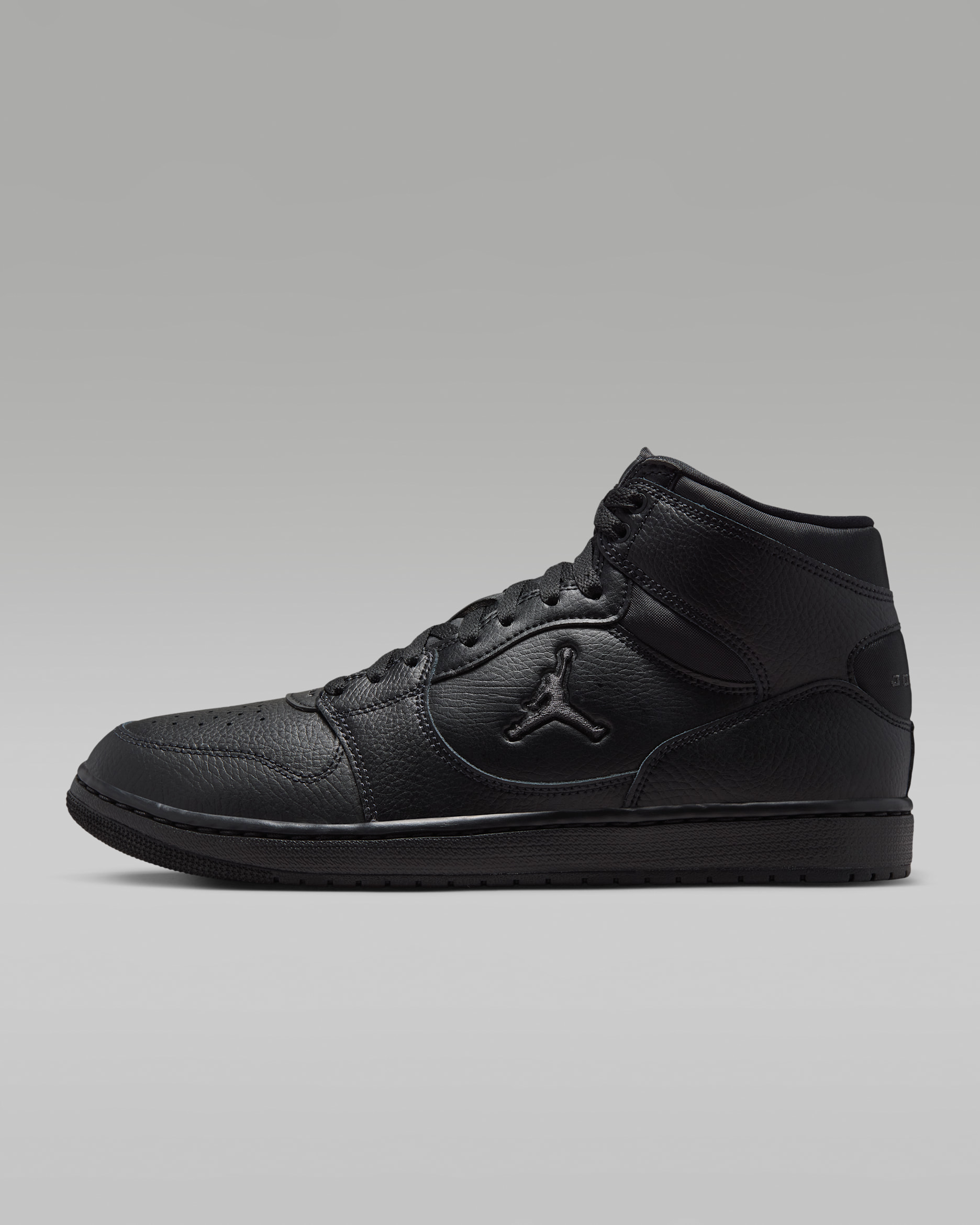 Jordan Court Connect Mid Herrenschuhe - Schwarz/Dark Smoke Grey