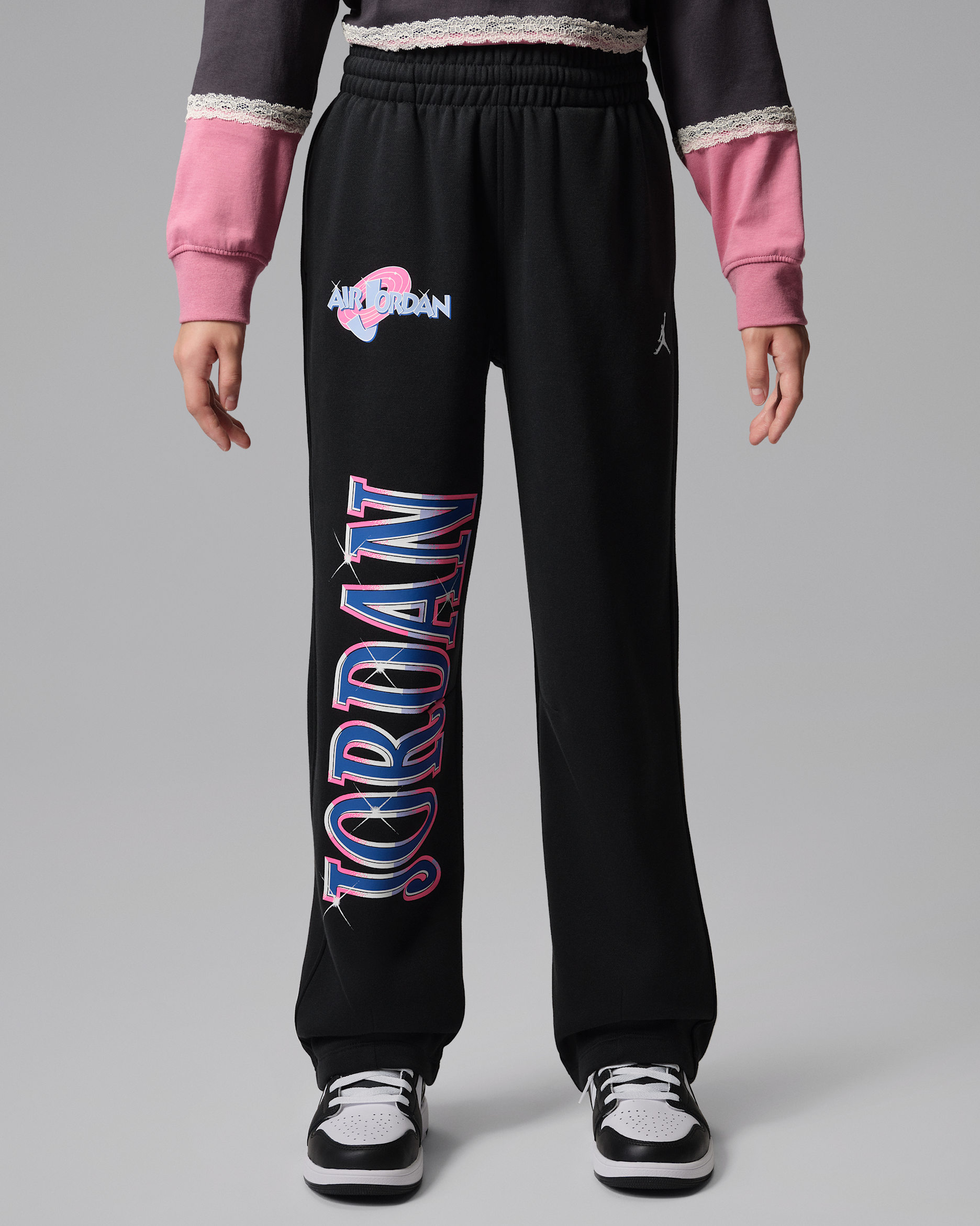 Jordan Pantalón de tejido Fleece Space Jam 30 - Niño/a - Negro