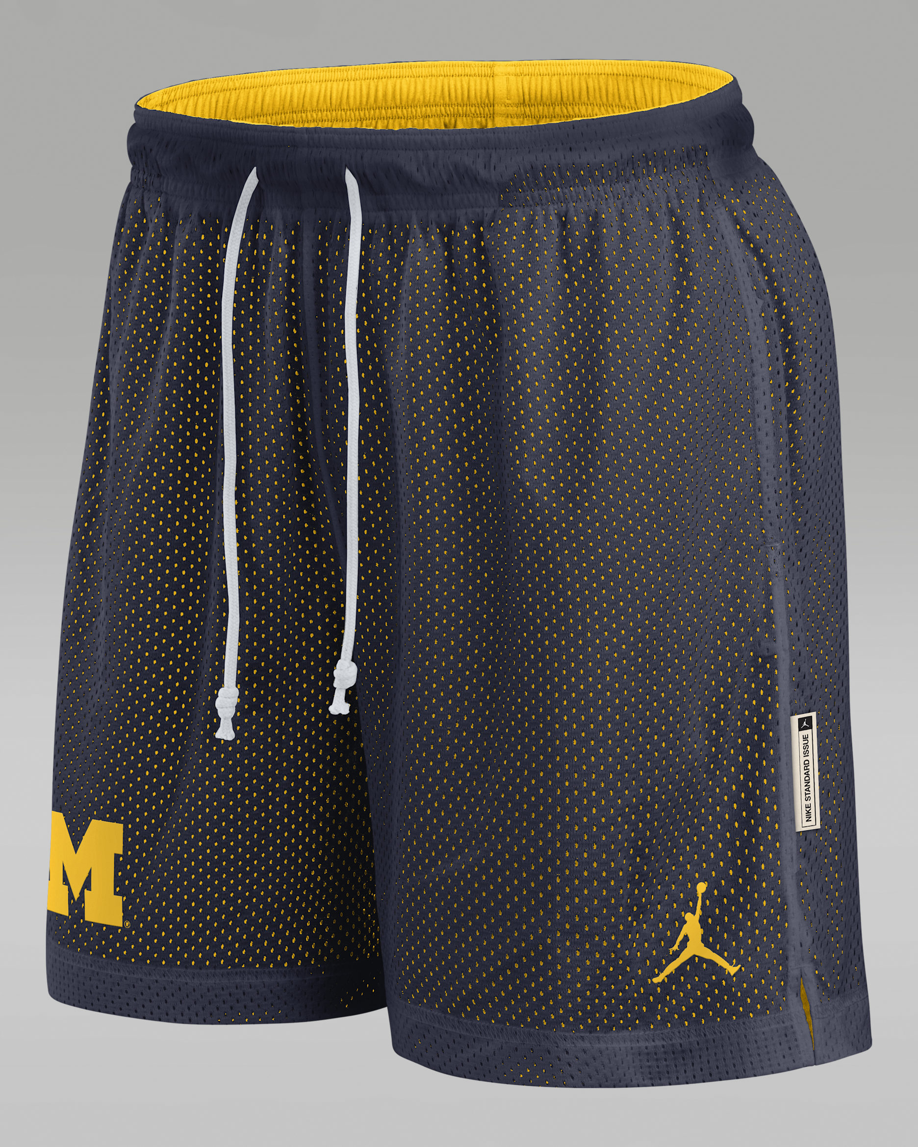 Michigan Reversible Men's Jordan Brand Dri-FIT College Shorts - Navy