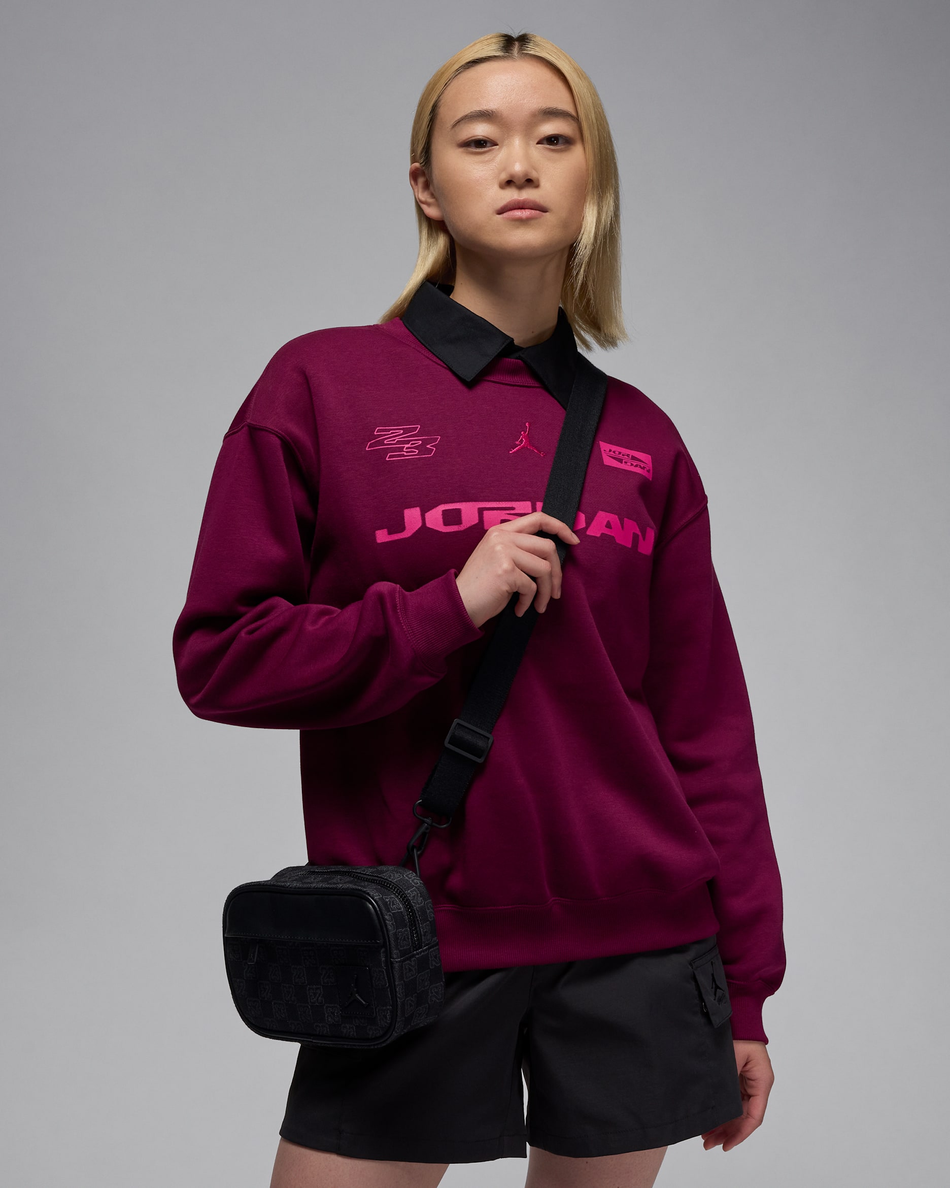 Bolsa para cámara (1.5 L) Jordan 23 Monogram - Negro/Negro