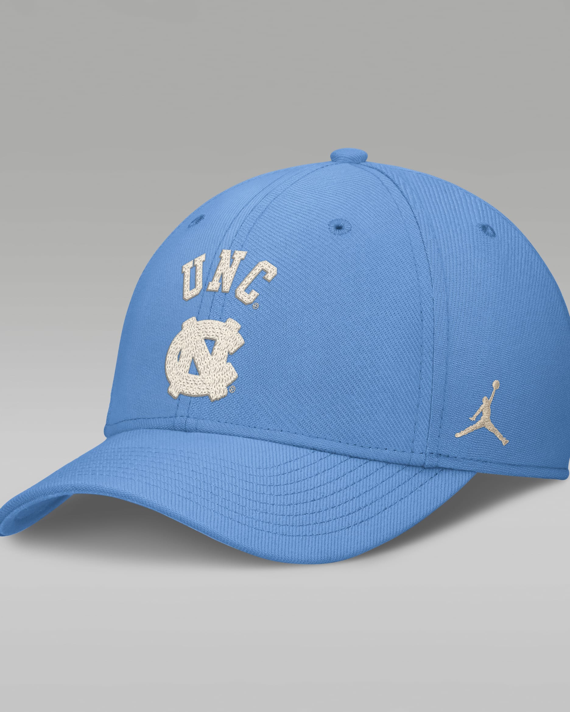 North Carolina Campus Prep Men's Jordan Brand Dri-FIT College Hat - Light Blue
