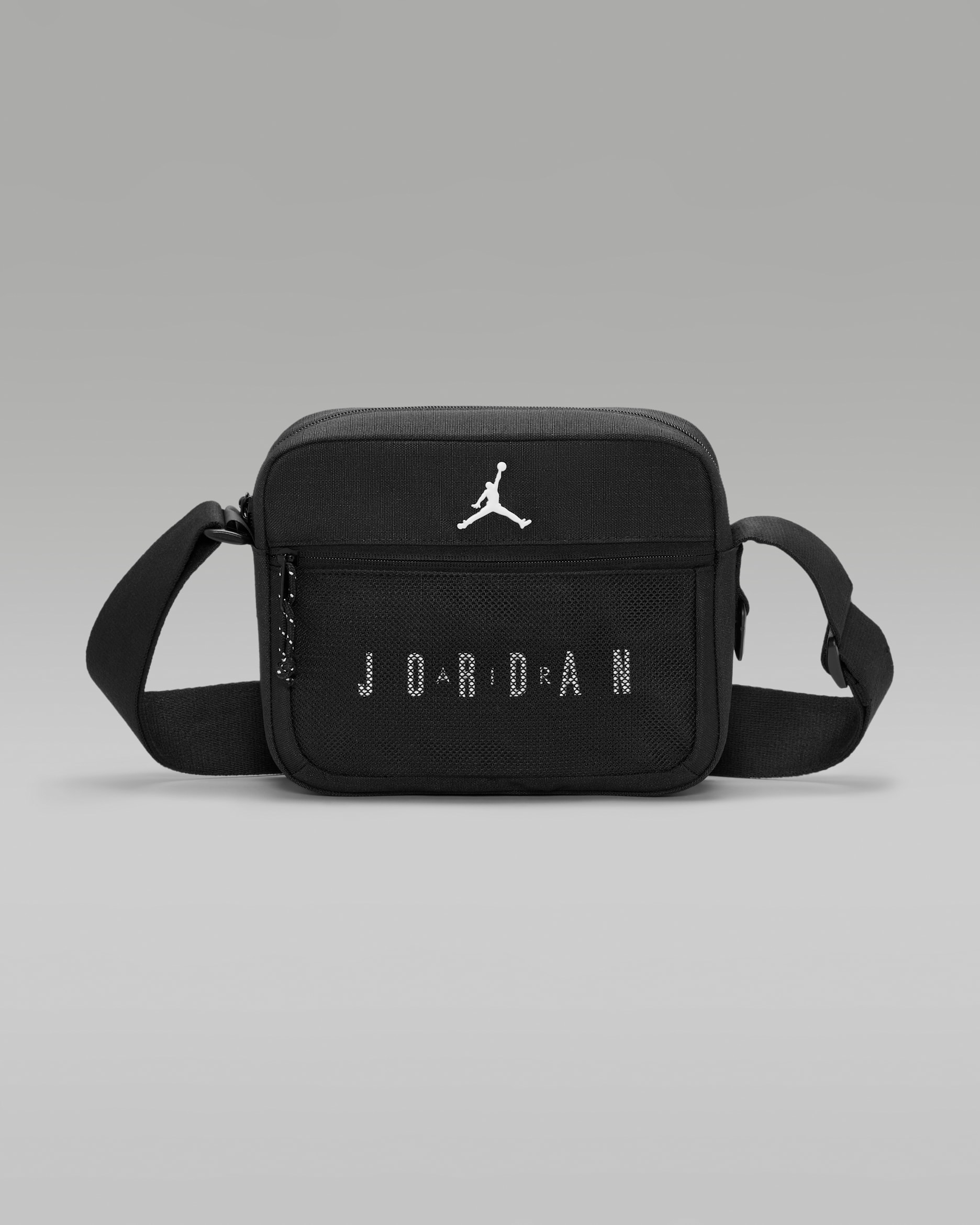 Jordan Blacktop Schultertasche (3,6 l) - Schwarz