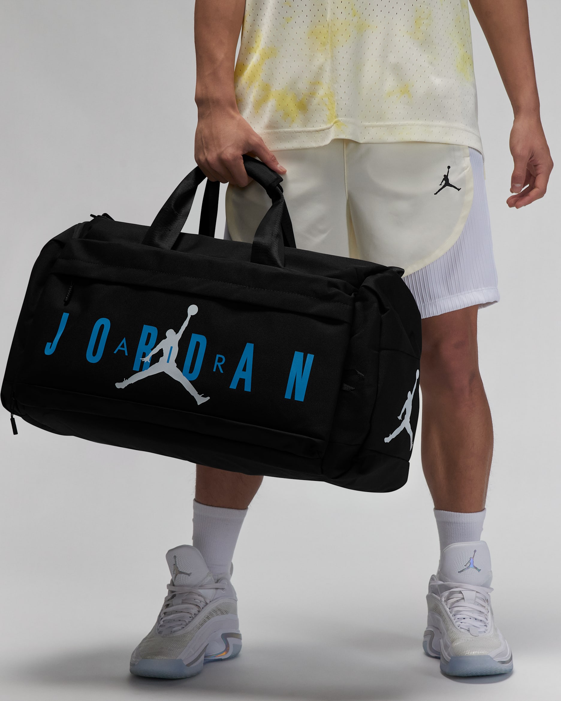 Maleta de entrenamiento (mediana, 55 L) Air Jordan Velocity - Antracita