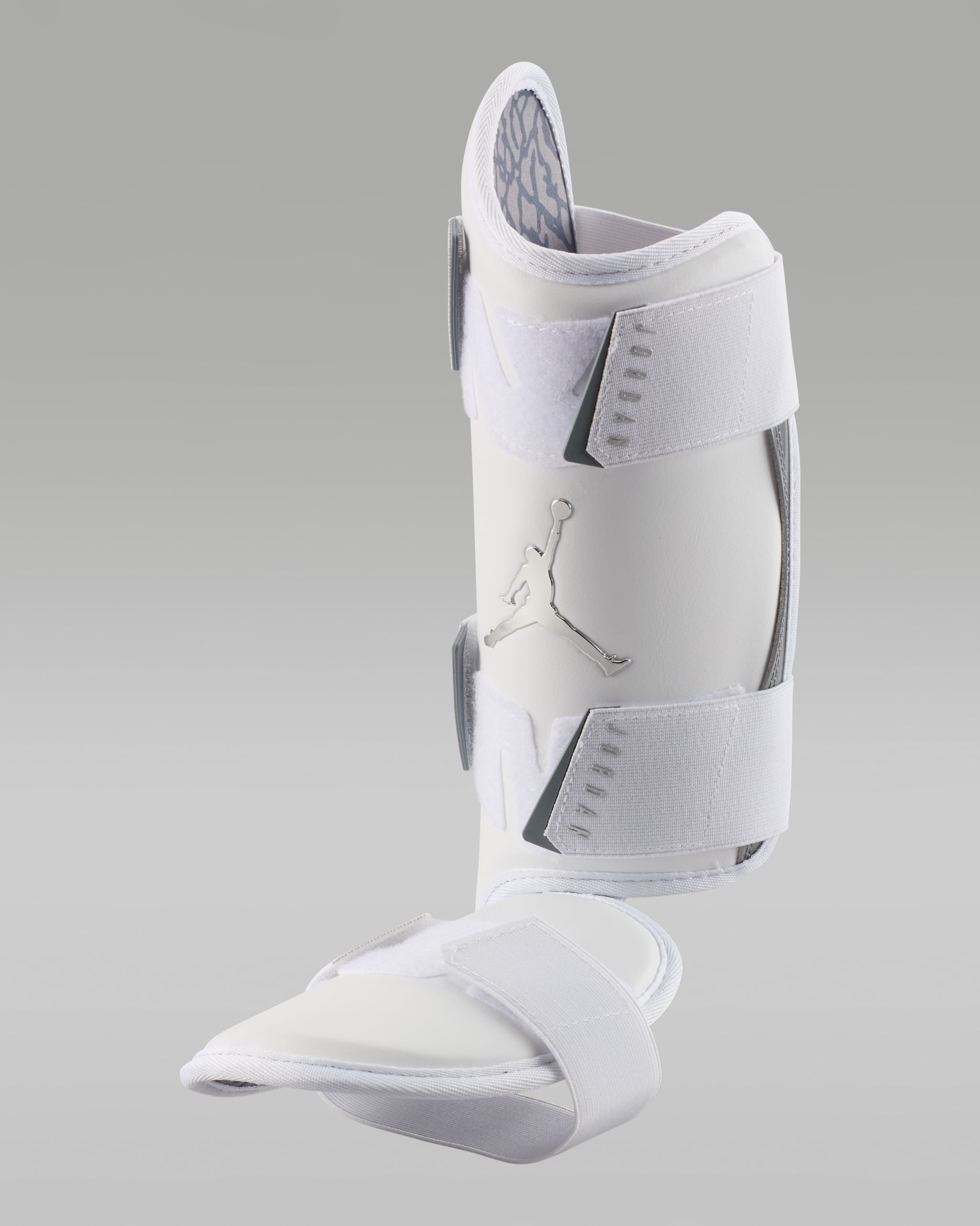 Protección de pierna para bateador de béisbol (bateador diestro) Jordan Fly - Blanco