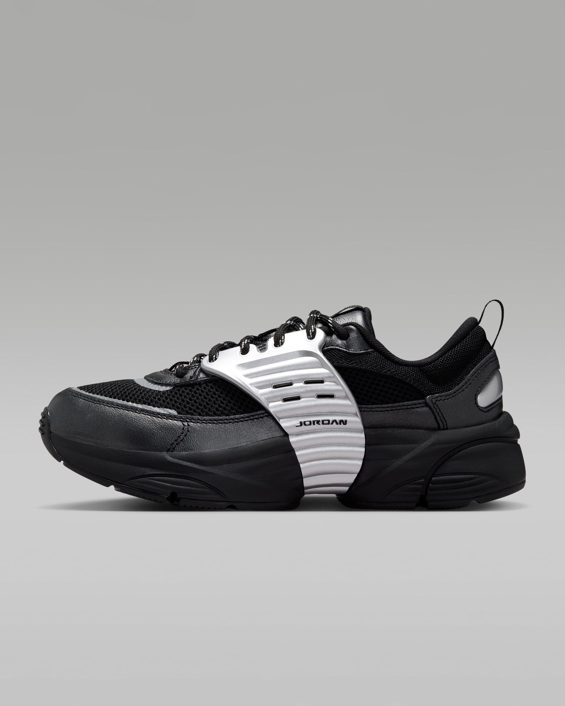 Jordan Trunner O/S Zapatillas - Mujer - Negro/Negro/Negro/Plata metalizado