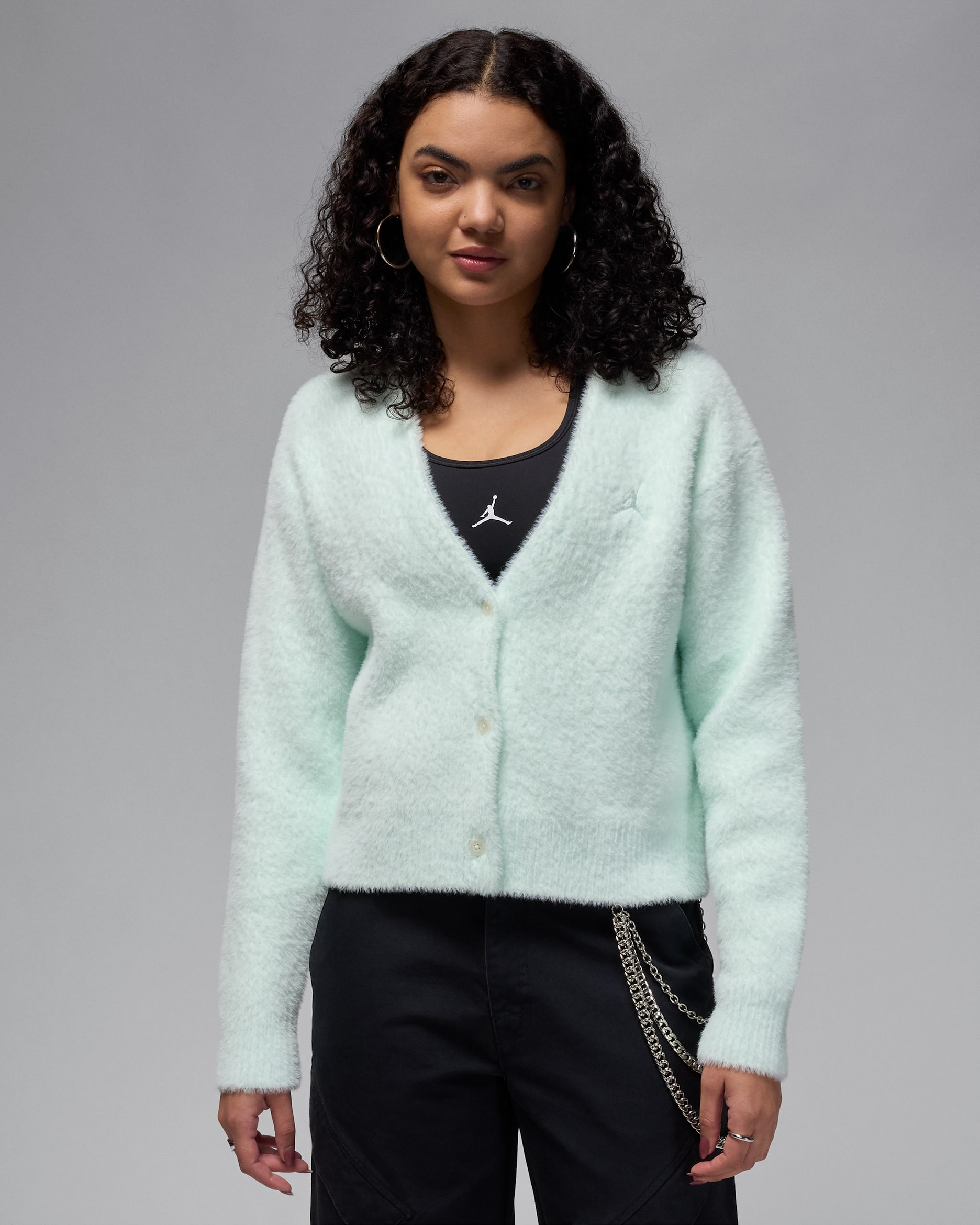 Jordan "LNY" Women's Cardigan - Barely Green