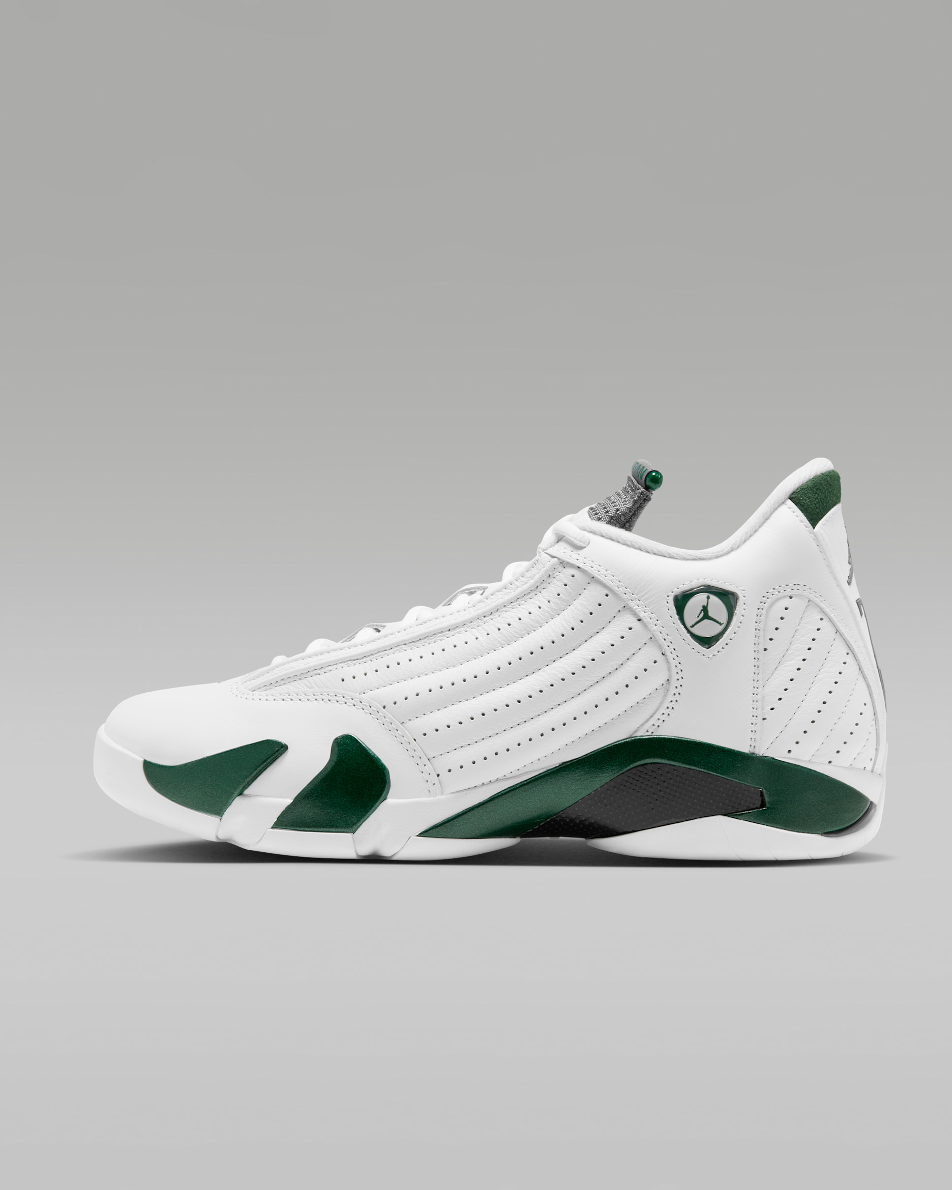 Air Jordan 14 Retro "Forest Green" Men's Shoes - Gorge Green/White/Light Graphite/Light Graphite