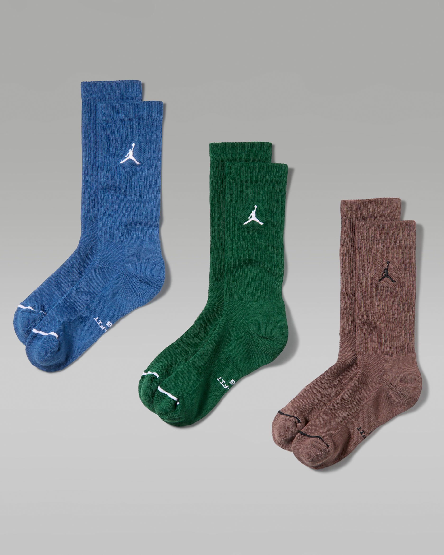 Chaussettes mi-mollet Jordan Everyday (3 paires) - Multicolore