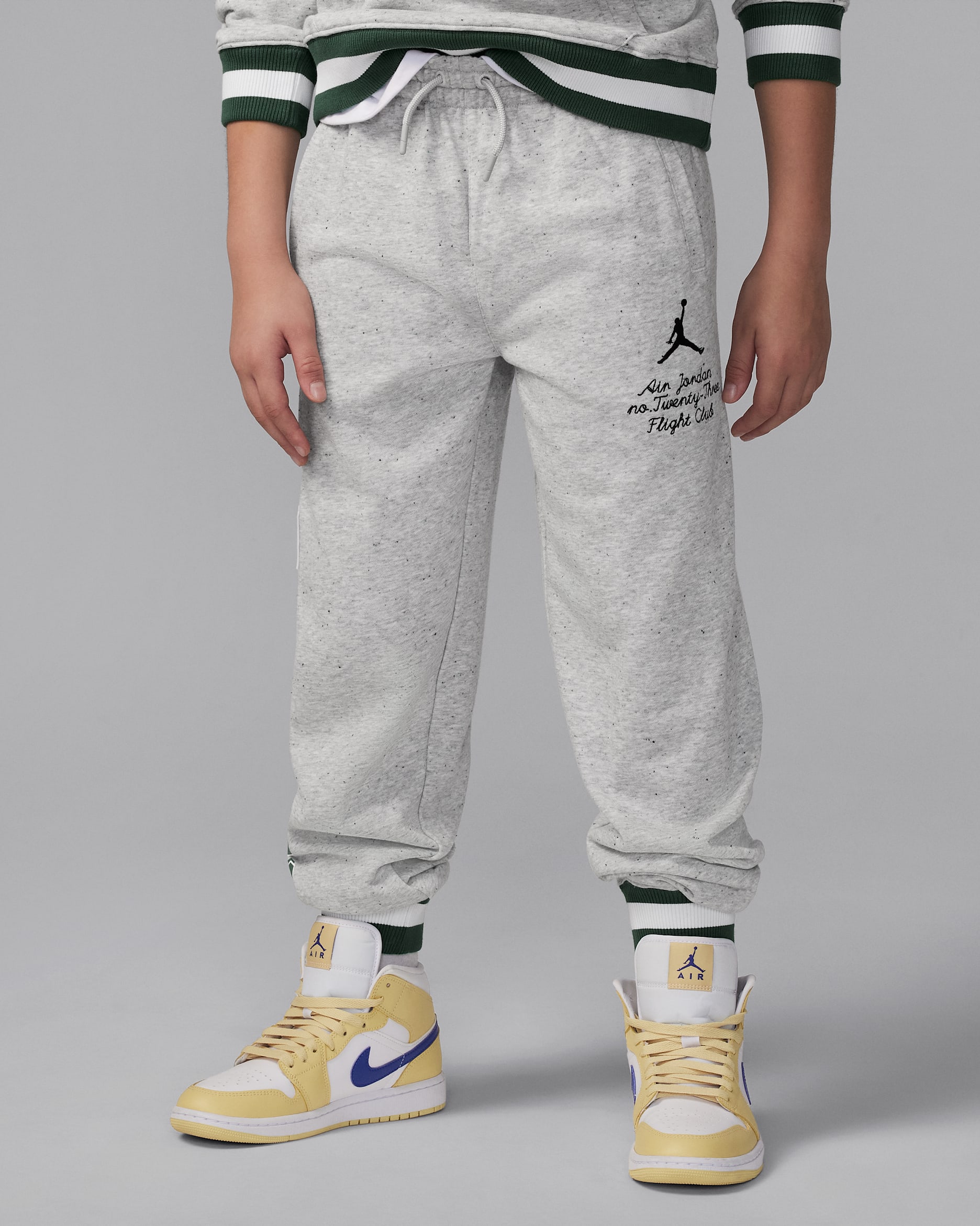 ジョーダン ジュニア コート オブ レジェンド パンツ - ライトグレーヘザー