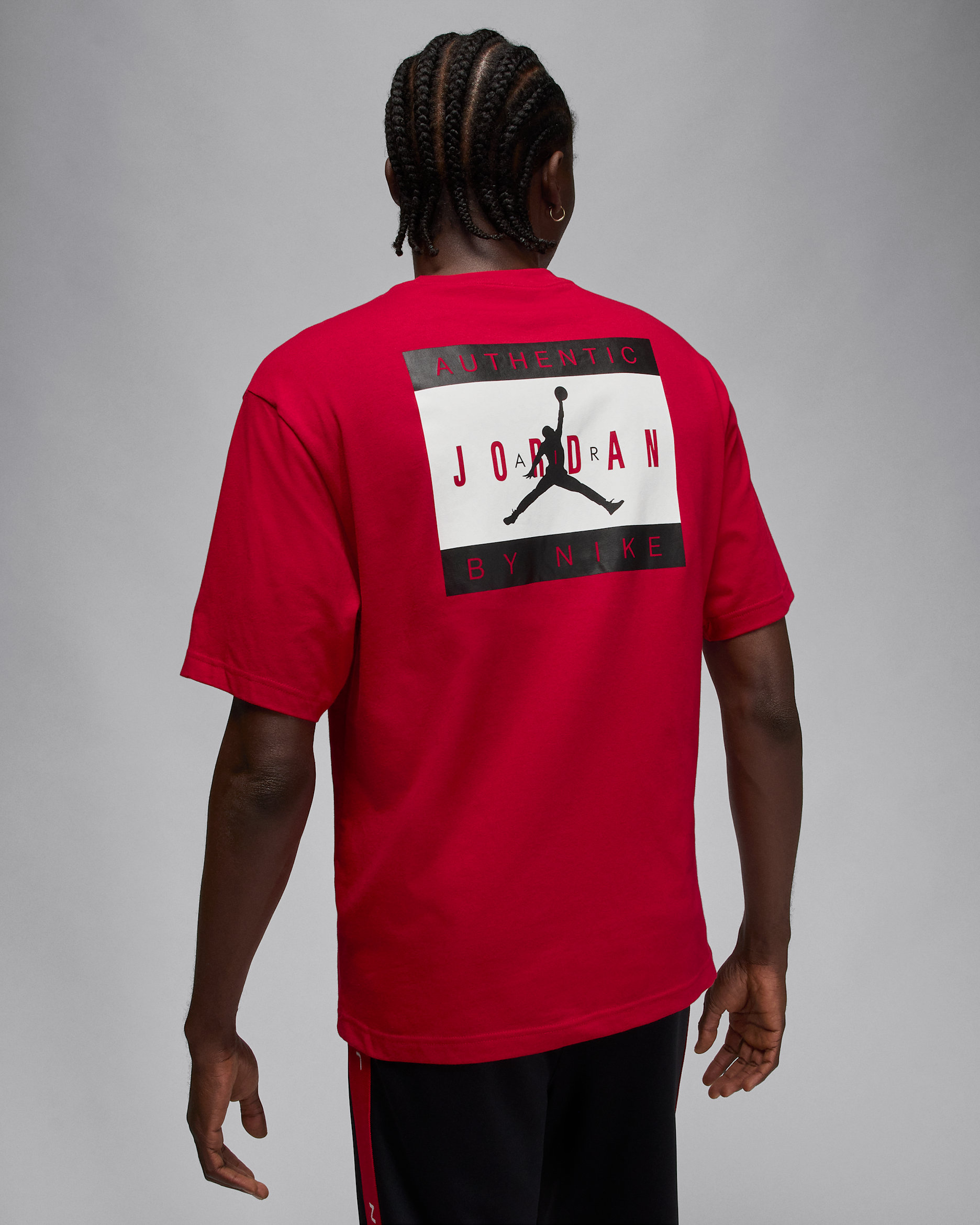Playera para hombre Jordan Brand - Rojo gimnasio/Negro