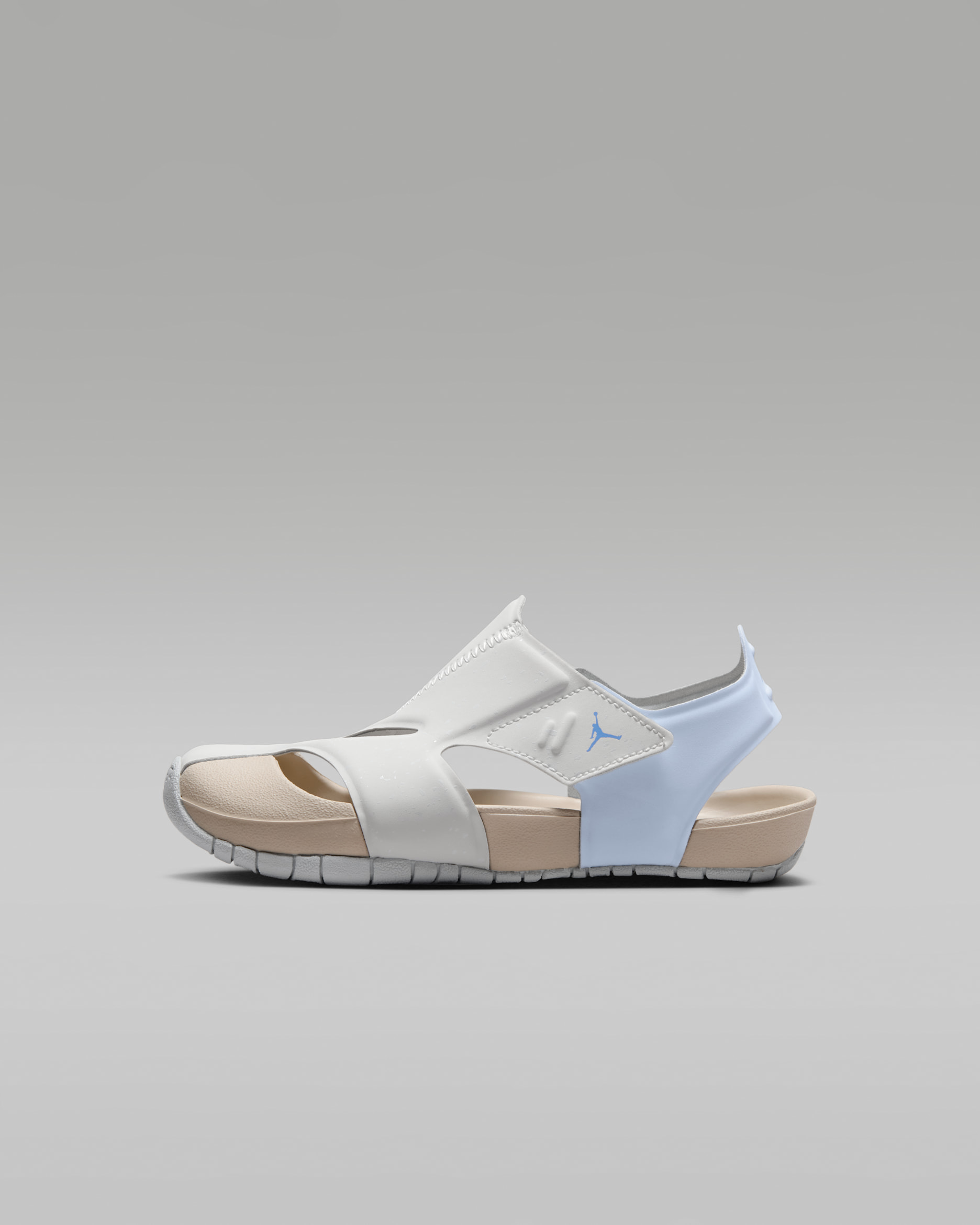 Jordan Flare Younger Kids' Shoes - Summit White/Hydrogen Blue/Legend Light Brown/Legend Blue