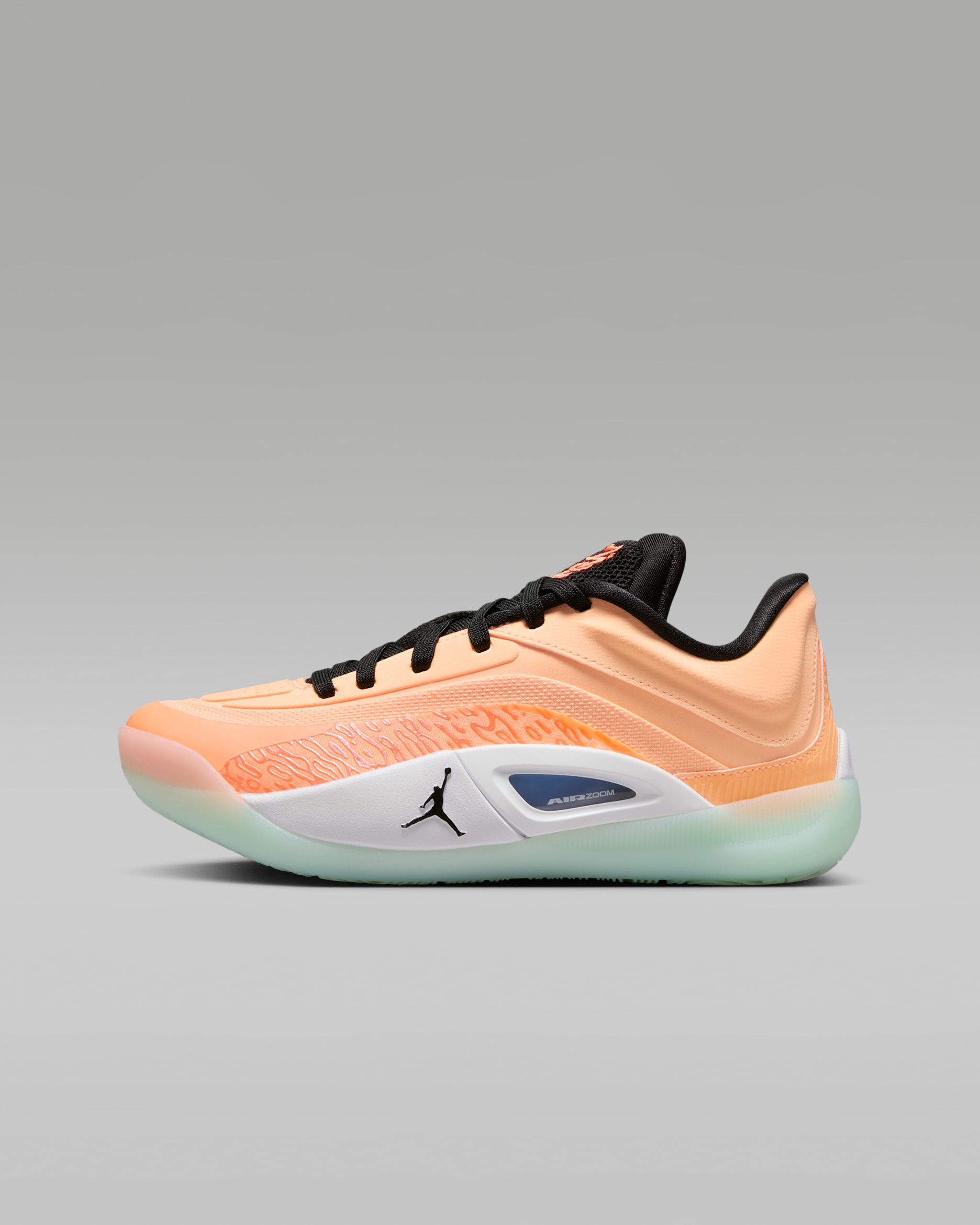 Zion 4 Older Kids' Basketball Shoes - Peach Cream/Black/White/Total Orange