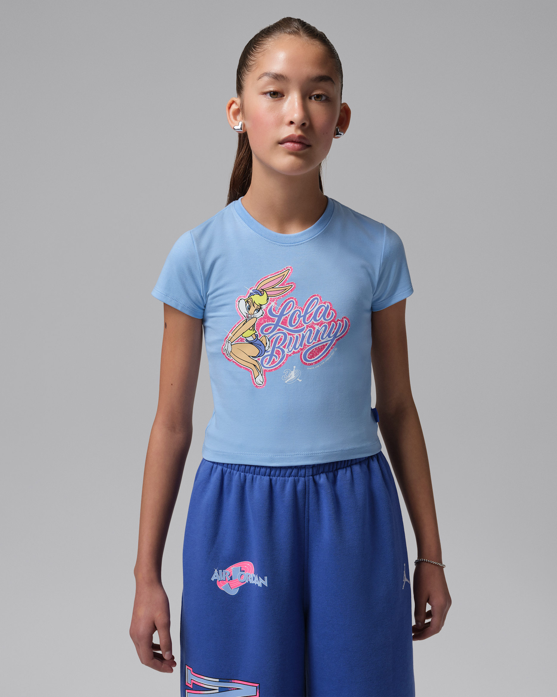 Jordan Camiseta Space Jam 30 Lola - Niño/a - Aluminum