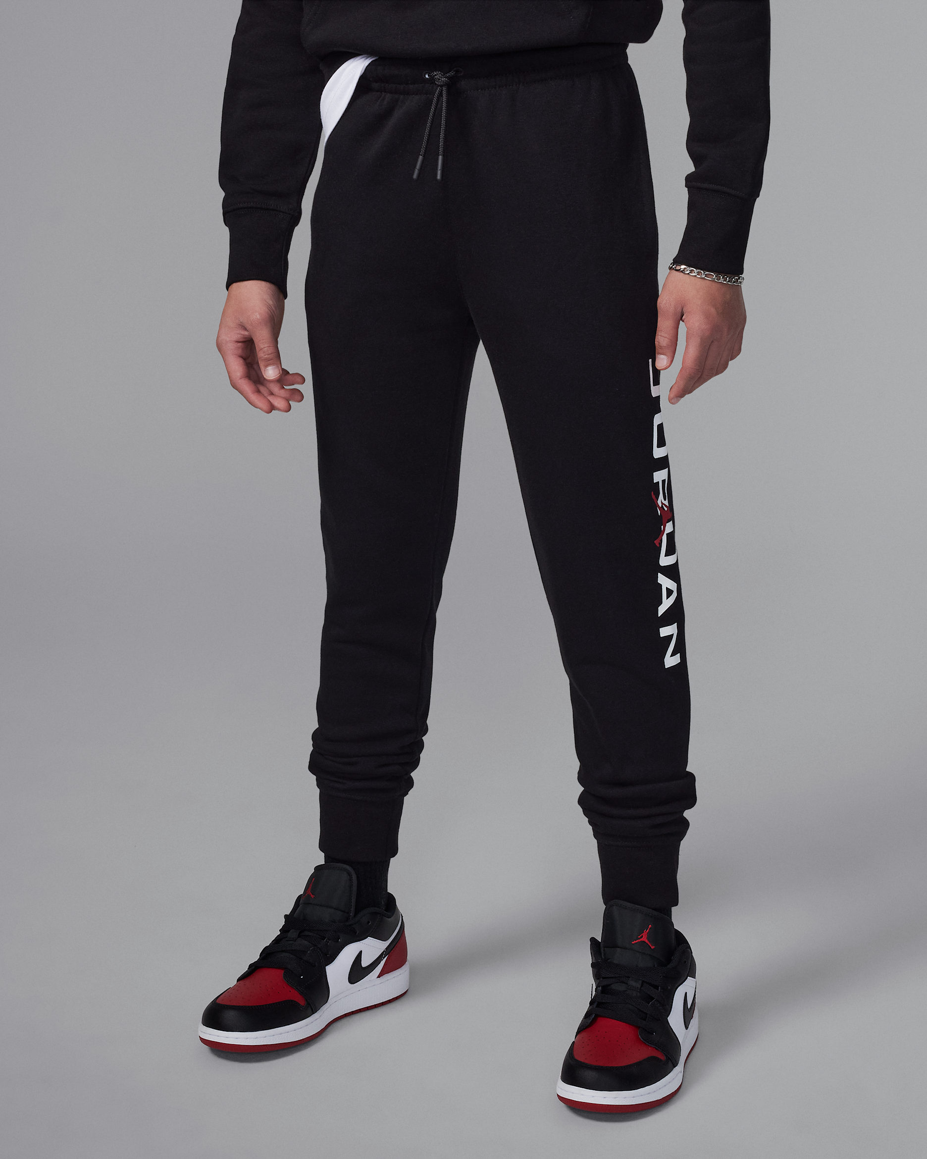 Pantaloni in fleece Baseline Jordan – Ragazzo/a - Nero