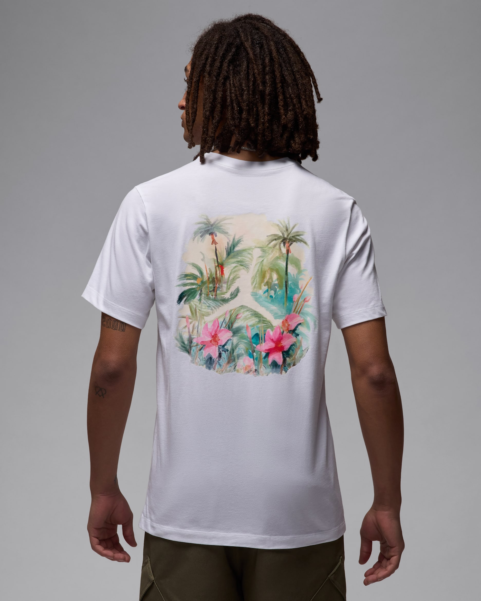 Jordan Flight Essentials Men's T-Shirt - White/Black