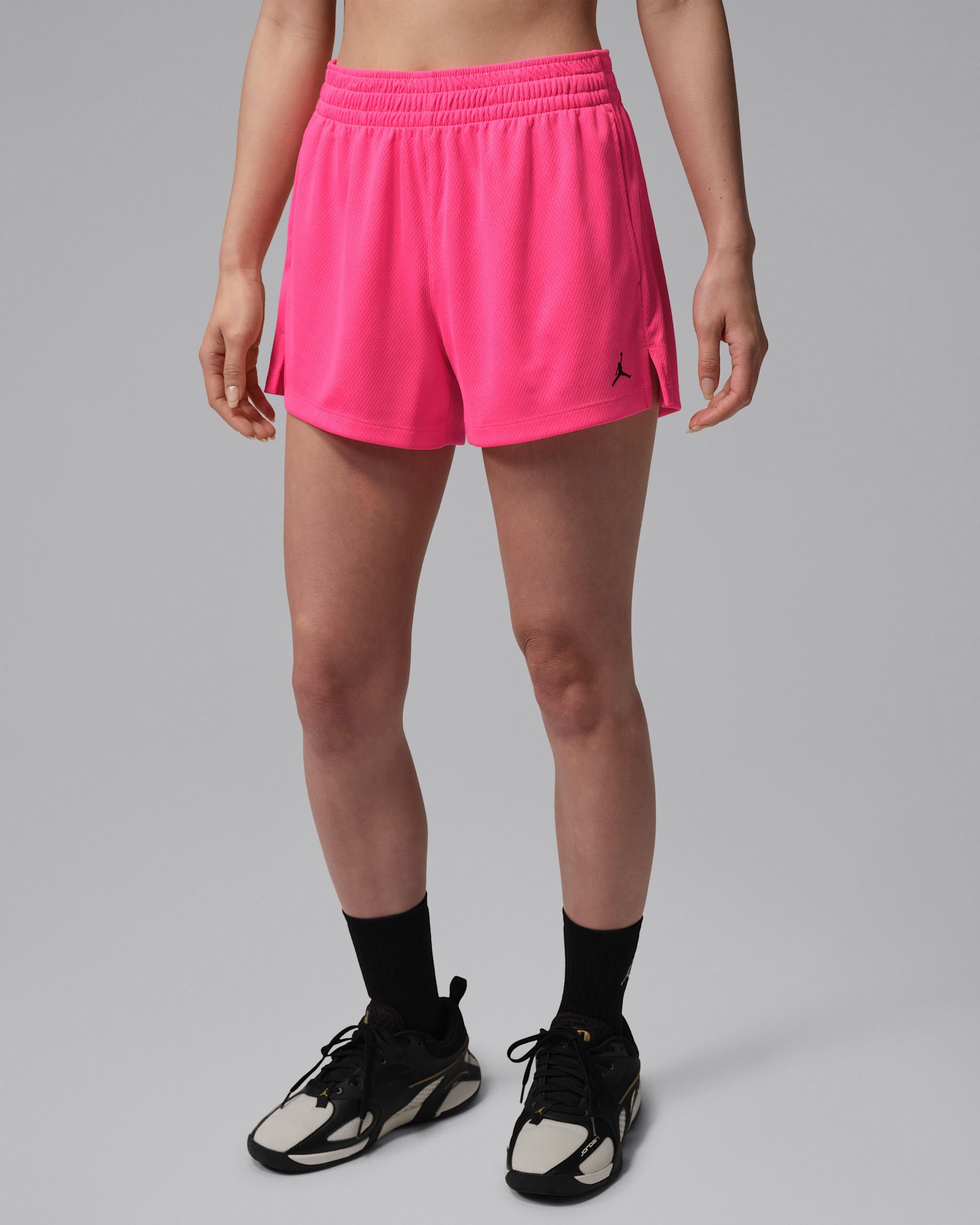 Jordan Sport Women's Mesh Shorts - Hyper Pink/Black