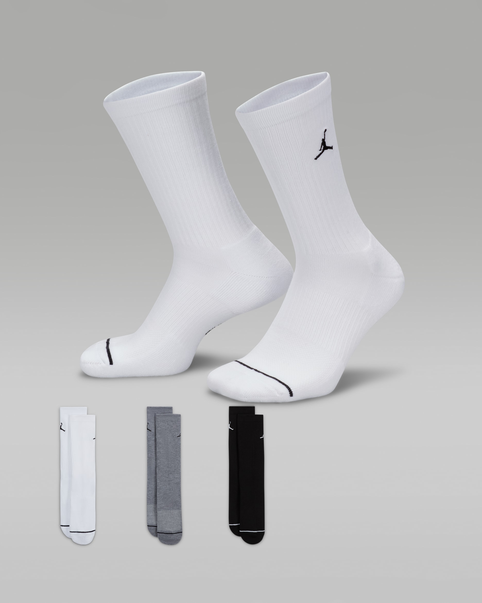 Jordan Crew-Socken für jeden Tag (3 Paar) - Multi-Color