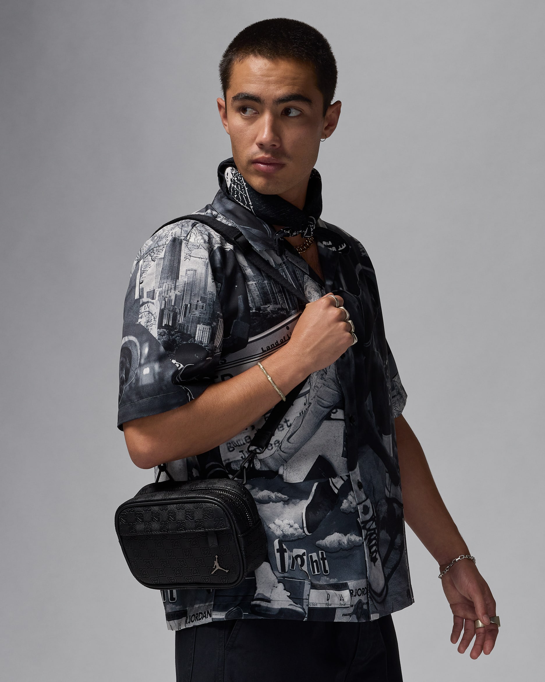 Bolsa para cámara (1.5 L) Jordan Monogram - Negro