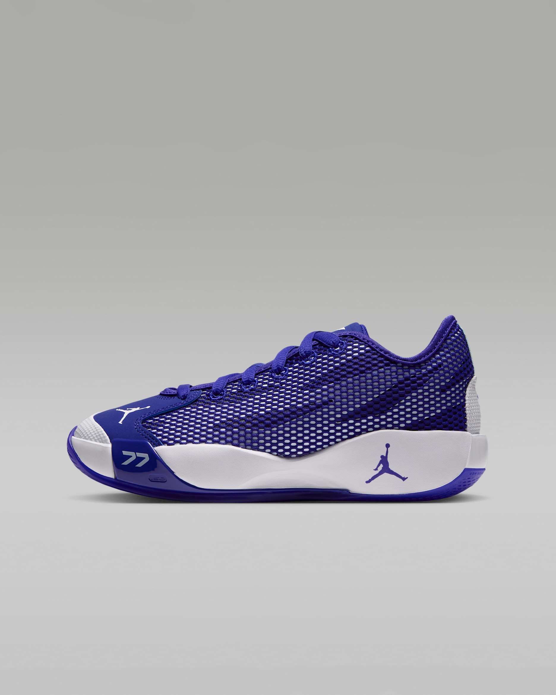 Luka 77 Older Kids' Basketball Shoes - Grape Ice/Concord/Iris Whisper/White