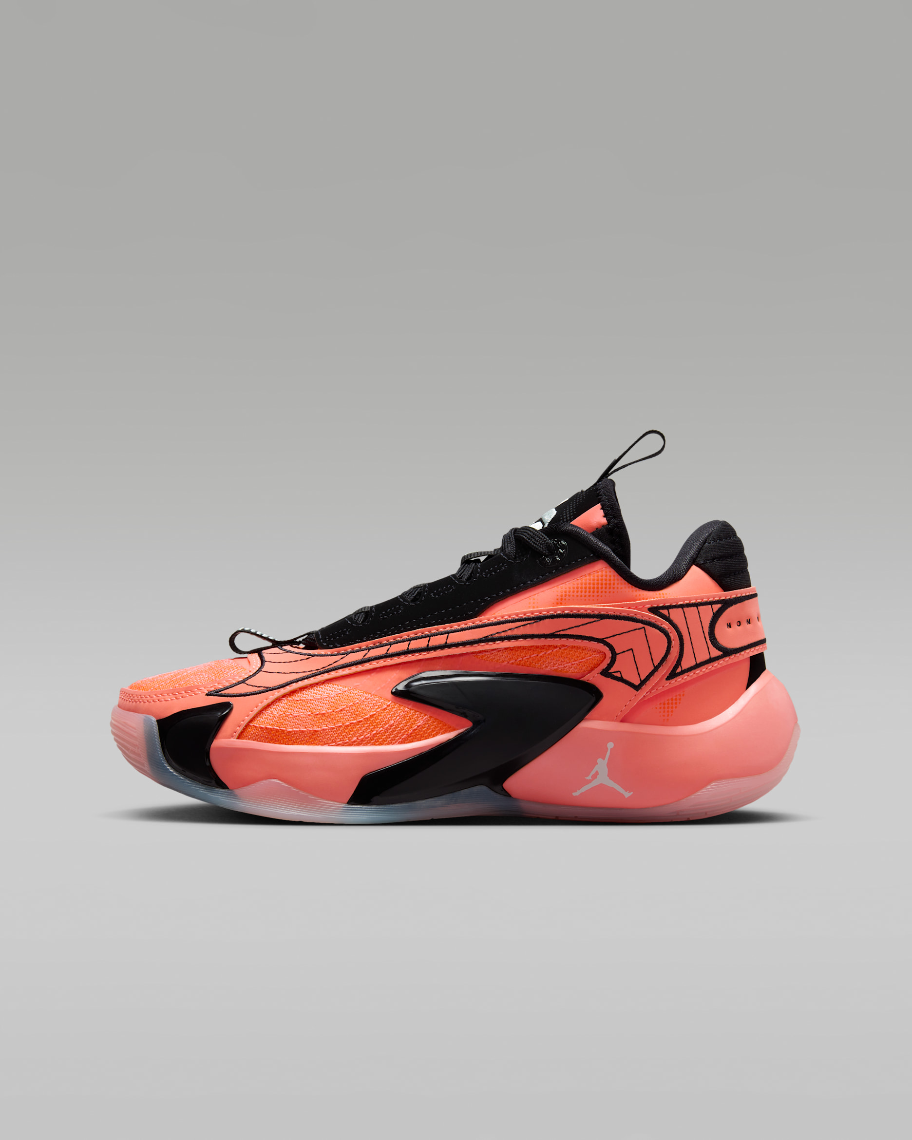 Luka 2 Older Kids' Shoes - Bright Mango/Black/Barely Green