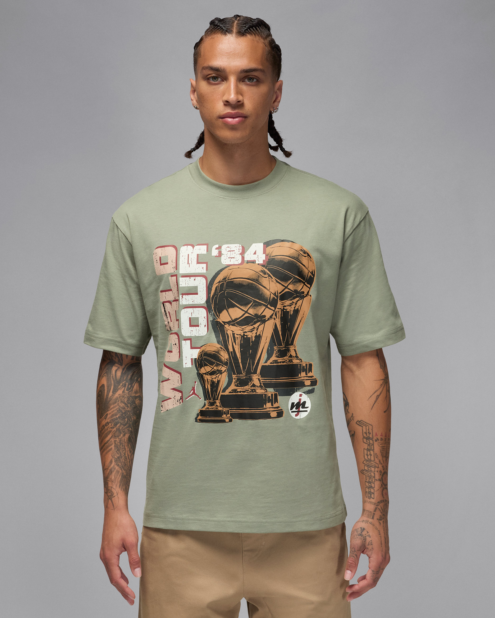 T-shirt Jordan för män - Jade Stone