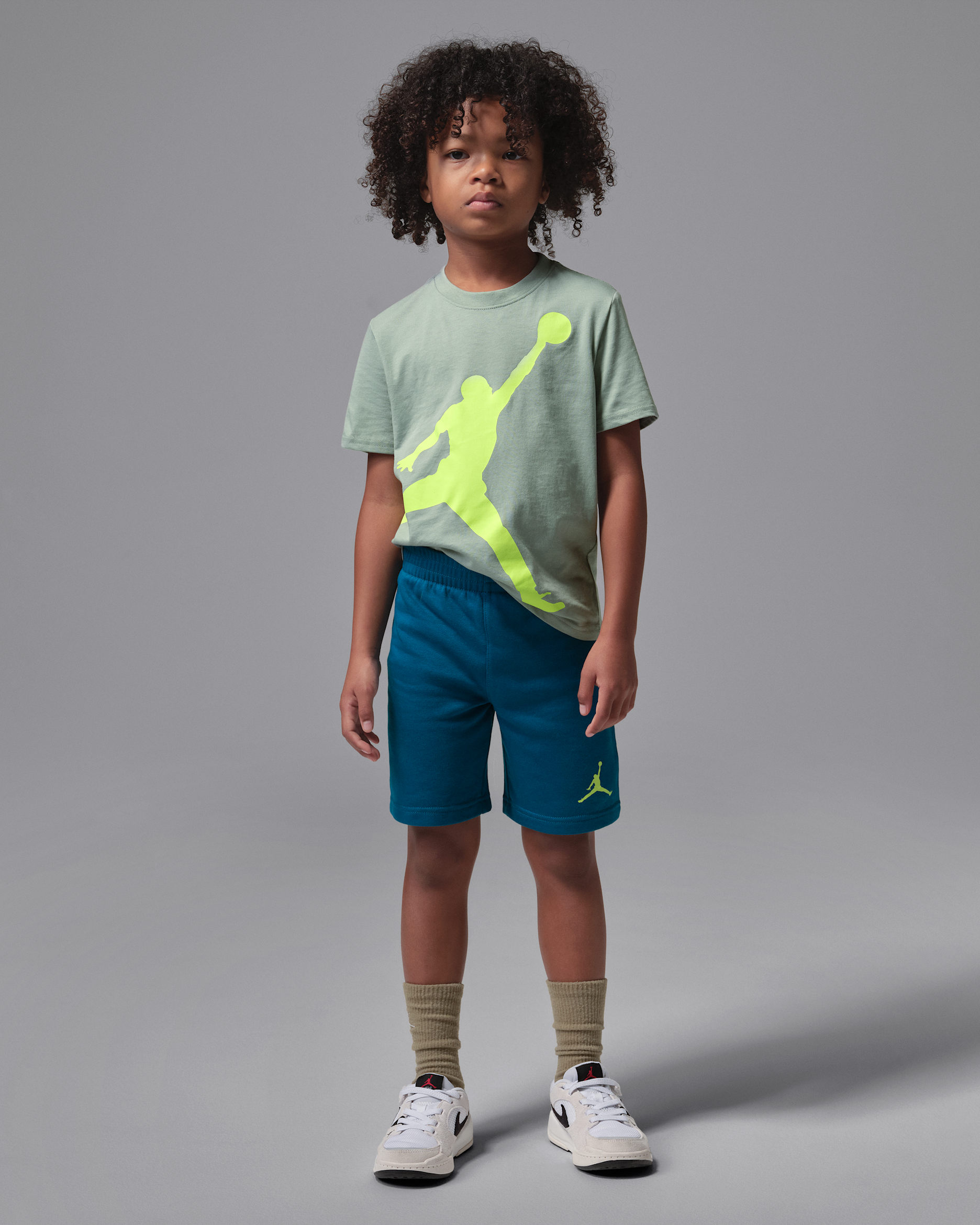 Jordan Little Kids' Jumpman 2-Piece Shorts Set - Blue