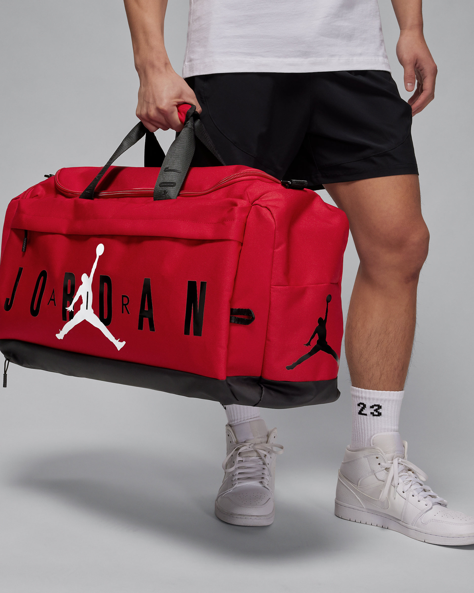 Maleta duffel Jordan (81 L) - Rojo gimnasio
