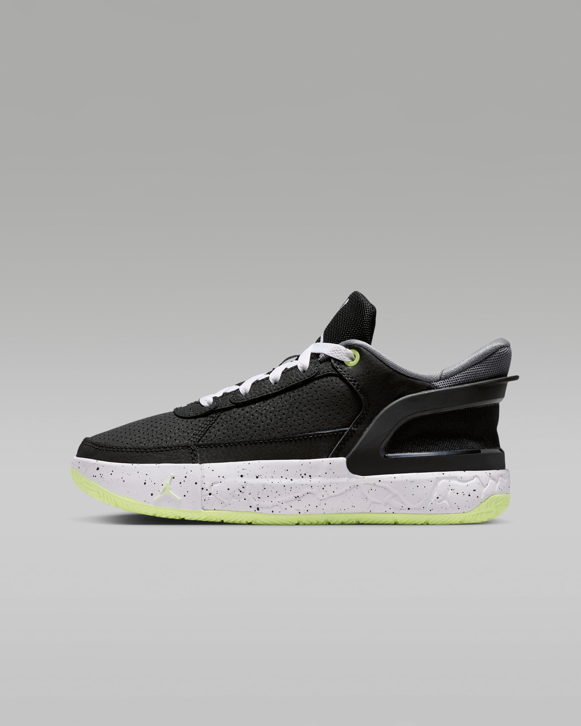 Jordan DAY1 EO Older Kids' Shoes - Black/White/Cool Grey/Barely Volt