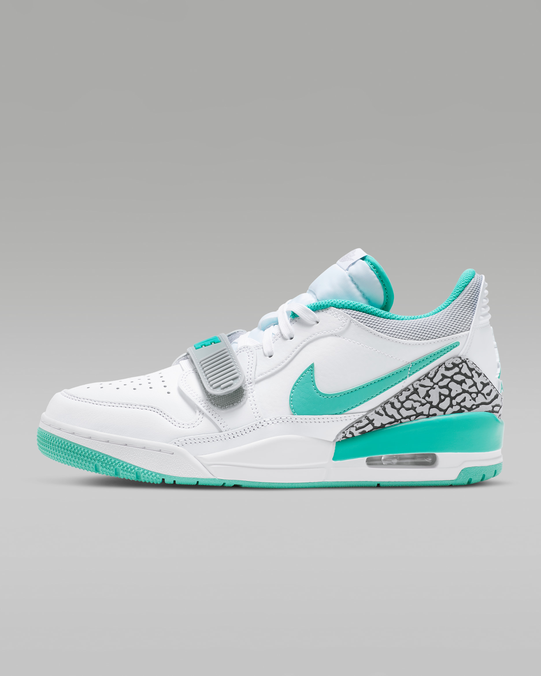 Air Jordan Legacy 312 Low Men's Shoes - White/Wolf Grey/Washed Teal