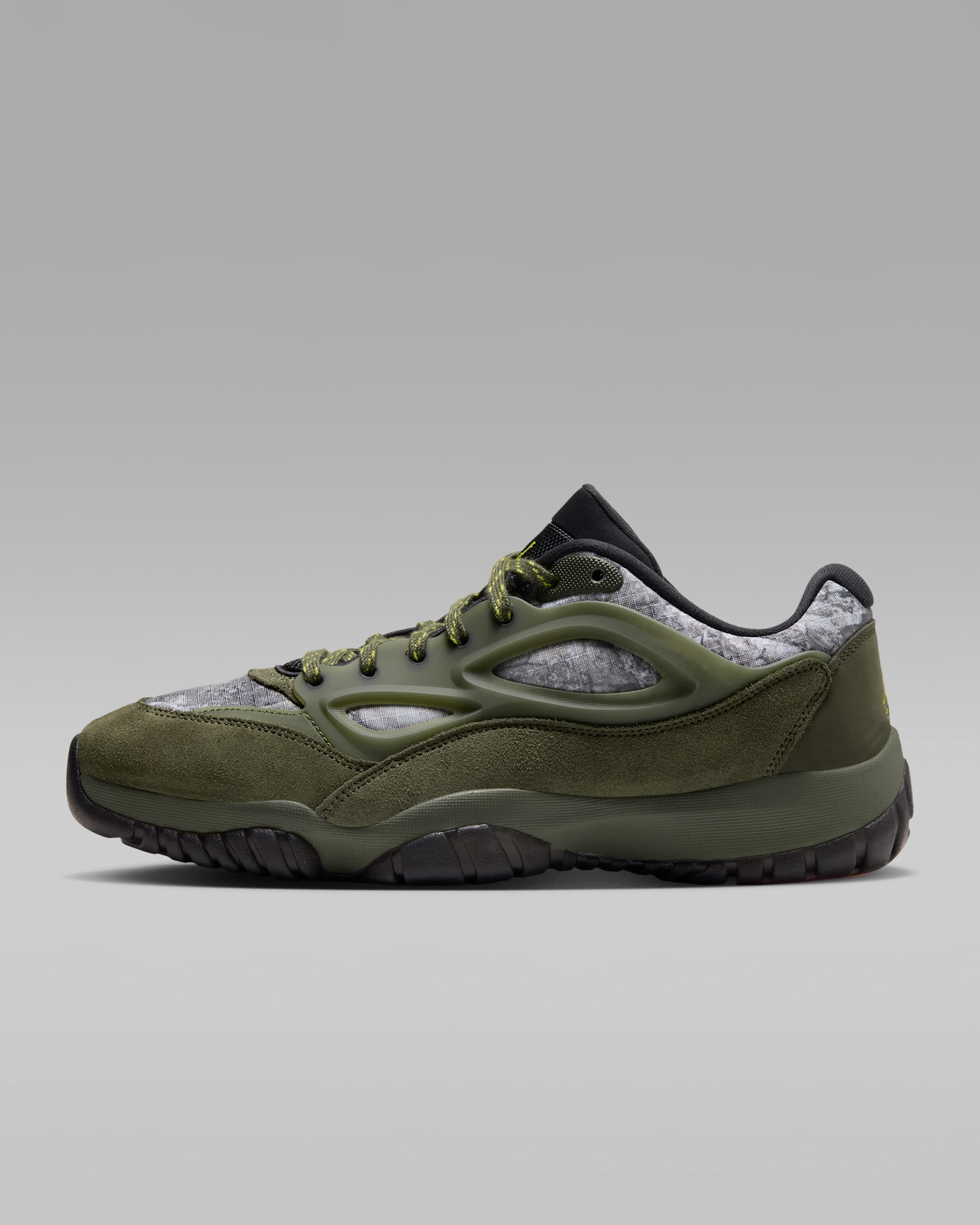 Jordan DMSN 95 Realtree-sko til mænd - Cargo Khaki/Medium Olive/hvid/Bright Citron