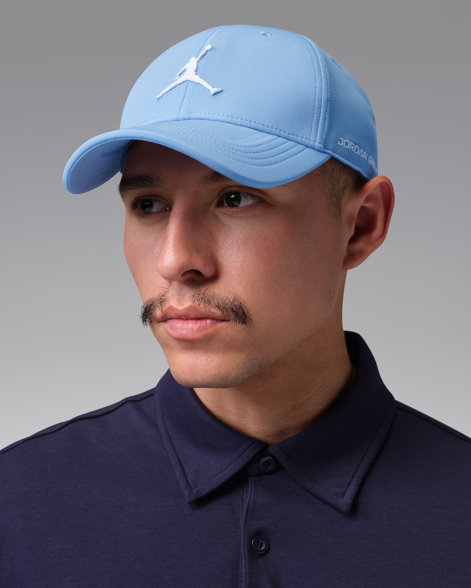 Gorra de golf con estructura Dri-FIT Jordan Club - Cielo de diciembre/Blanco