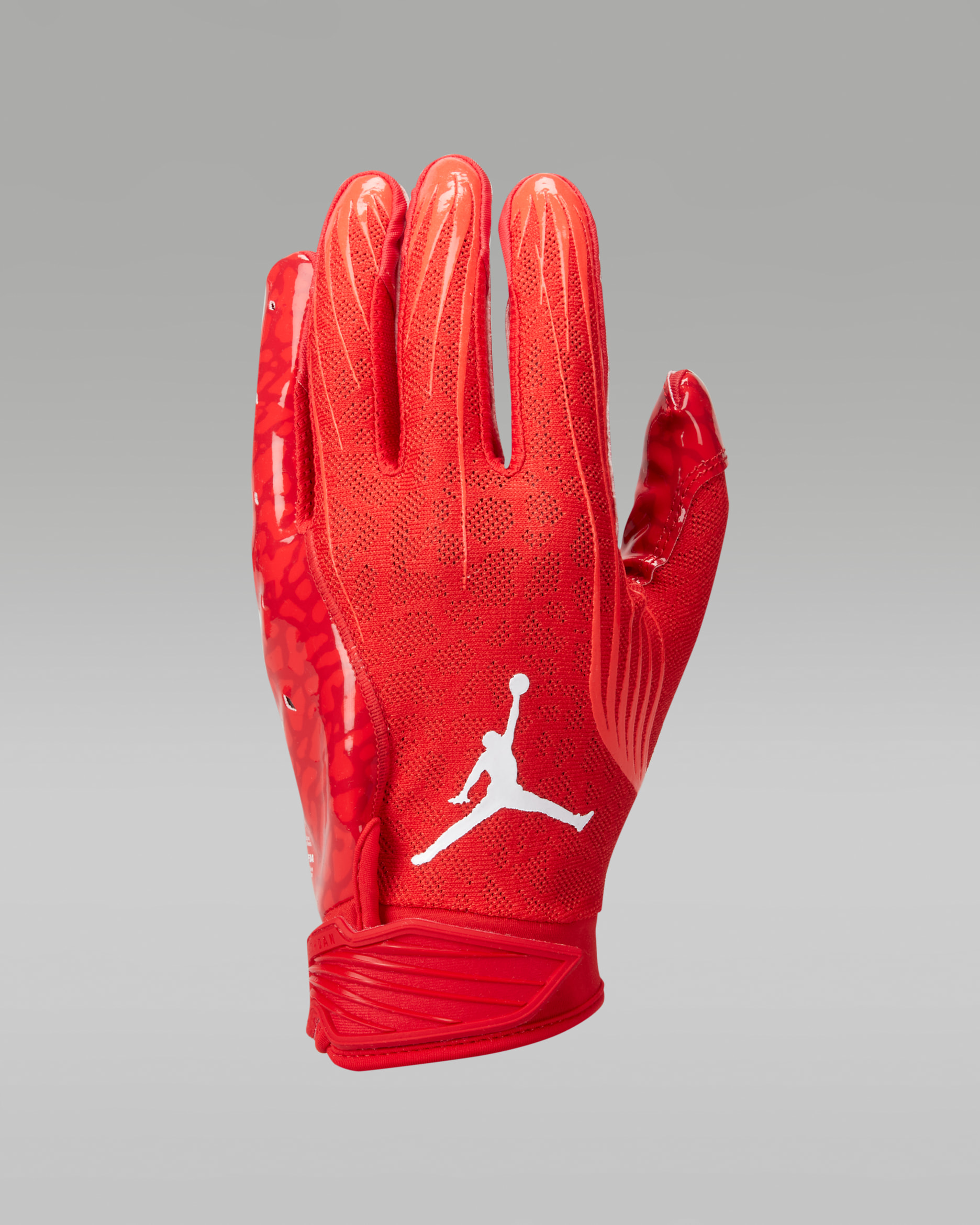 Jordan Fly Lock Football Gloves (1 Pair) - Red