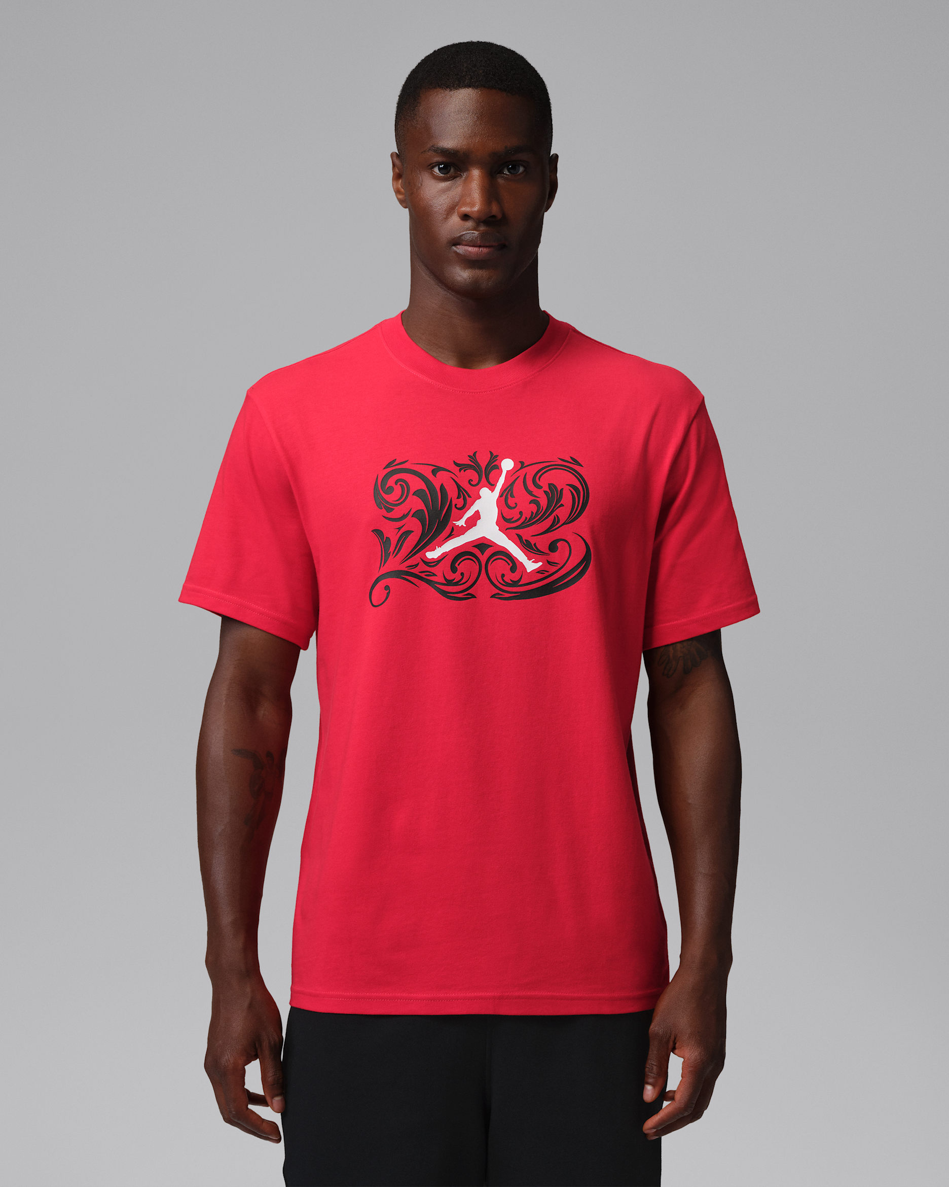Jordan Sport Dri-FIT T-skjorte med grafikk til herre - University Red/Hvit