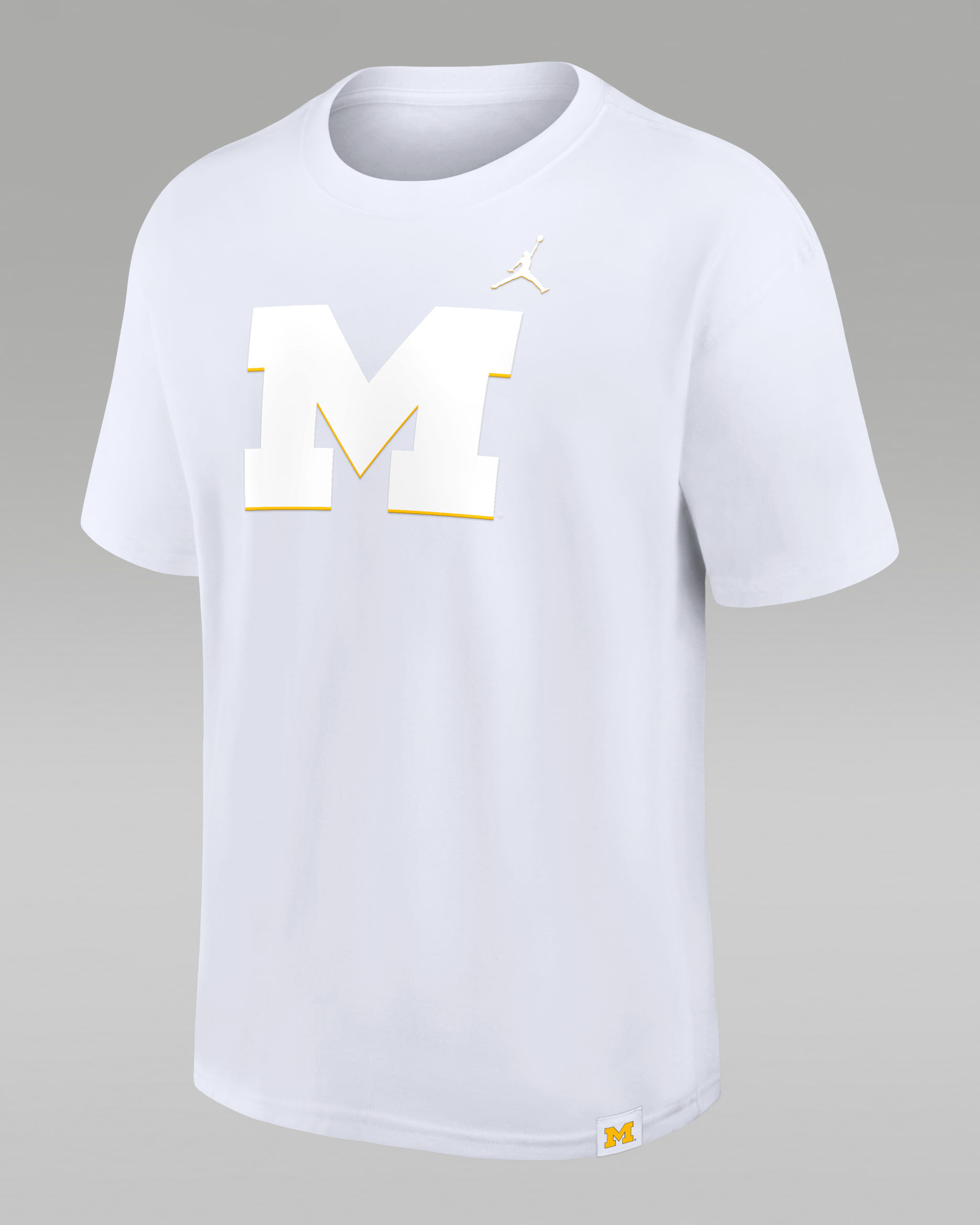 Michigan Wolverines Statement Max90 Men's Nike College T-Shirt - White