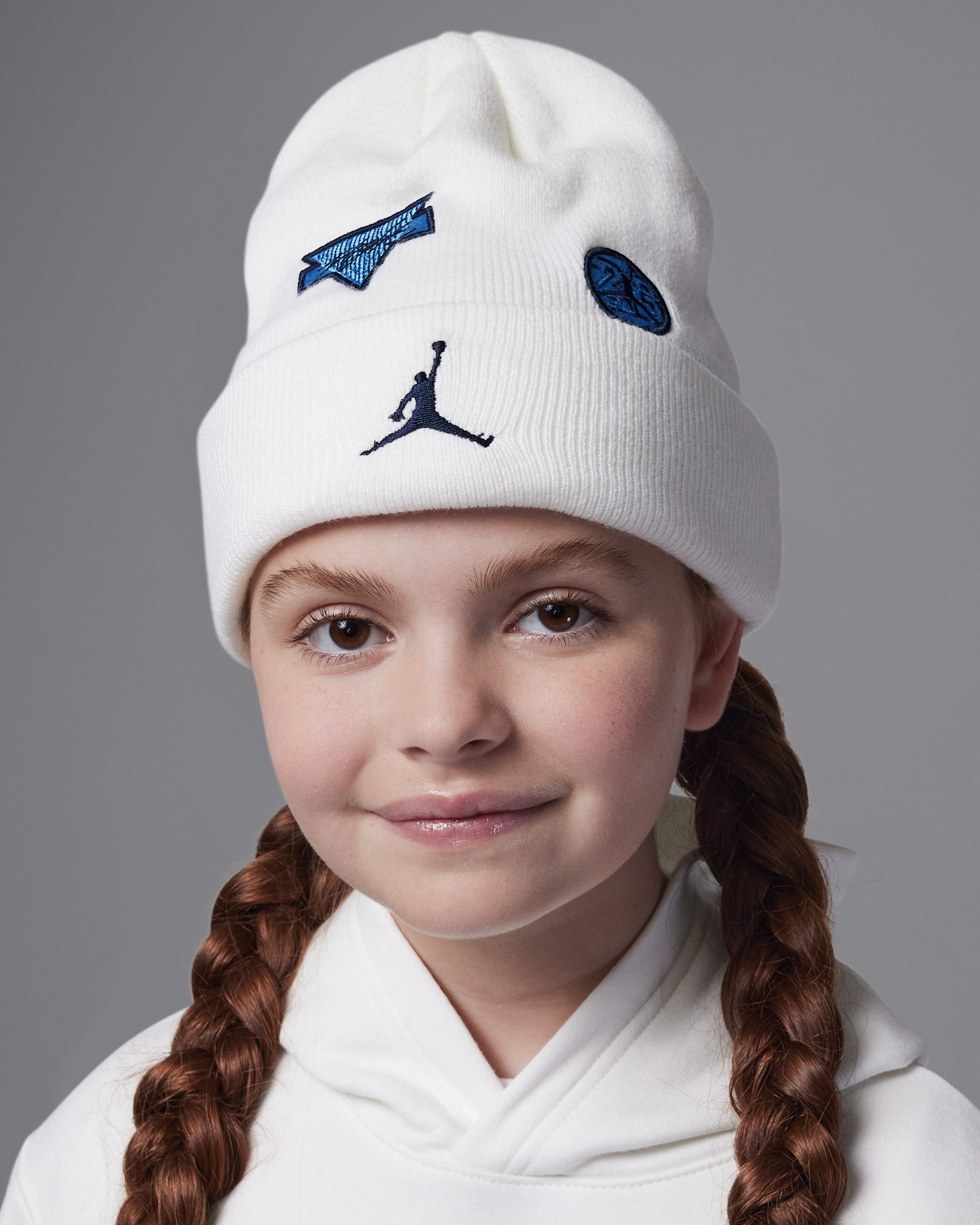 Gorro para niños talla grande Jordan "See Me Shine" - Vela