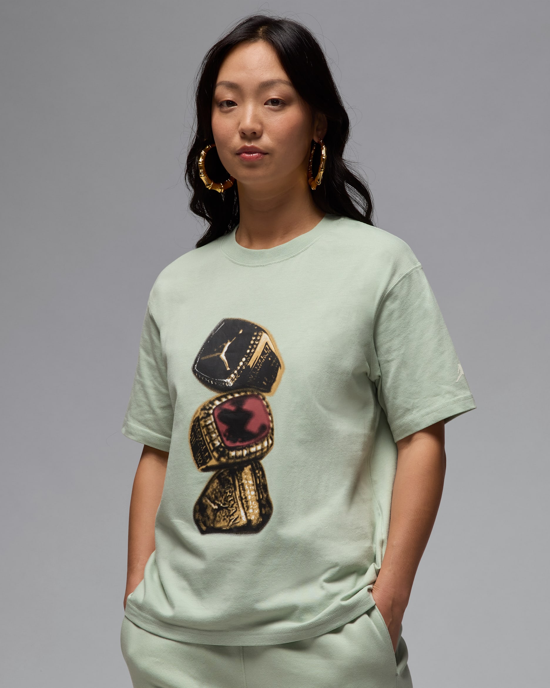 Playera con gráfico para mujer Jordan MVP - Espuma de mar