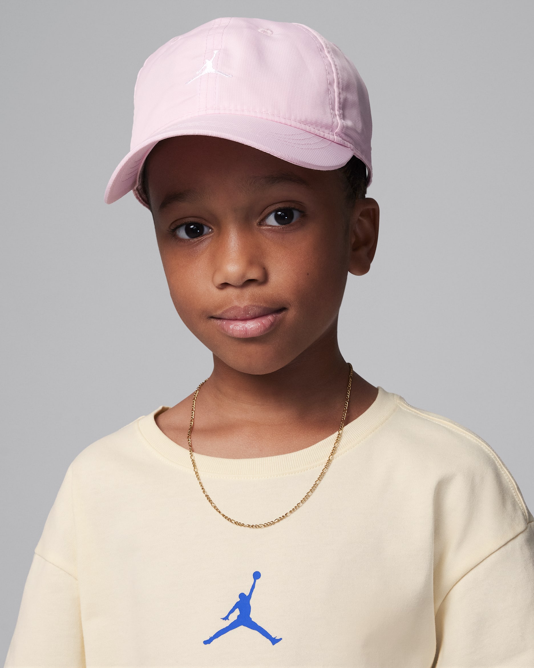 Boné Dri-FIT Jordan Essentials Júnior - Rosa Foam