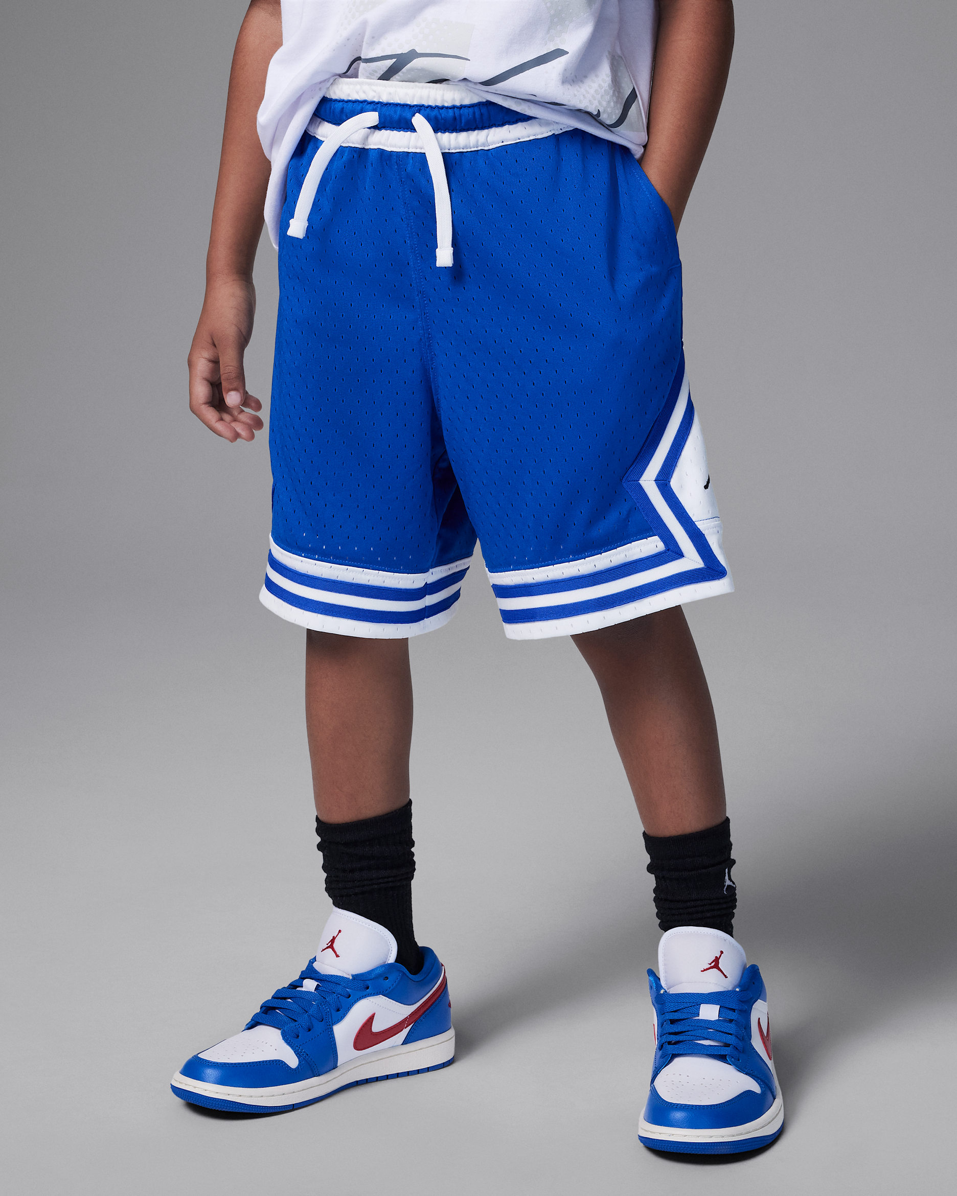 ジョーダン スポーツ ジュニア Dri-FIT ダイアモンド ショートパンツ - ハイパーコバルト