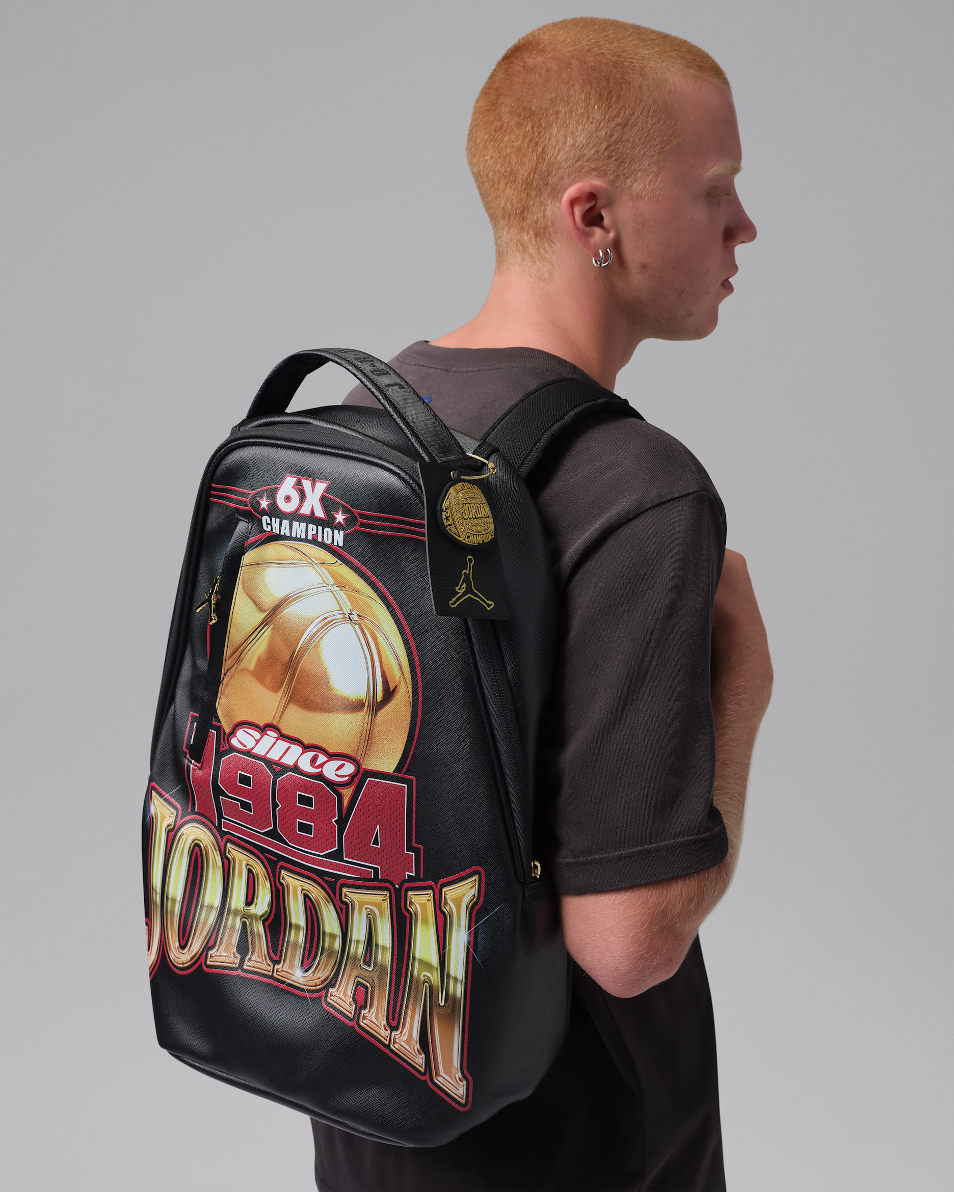 Jordan 6 Rings Trophy Backpack (26L) - Off Noir