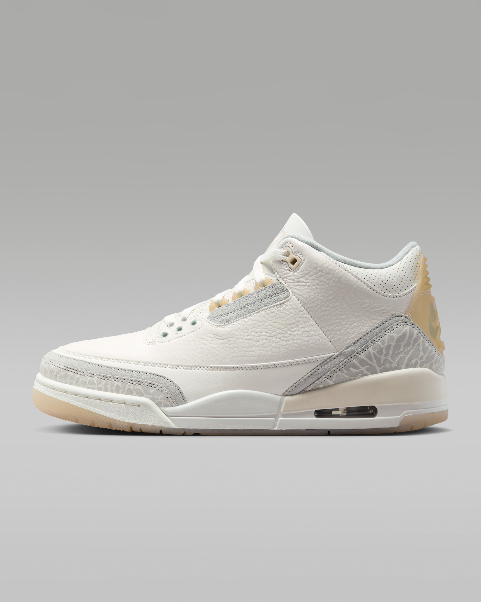 Air Jordan 3 Retro Craft 'Ivory' Men's Shoes - Ivory/Cream/Grey Mist